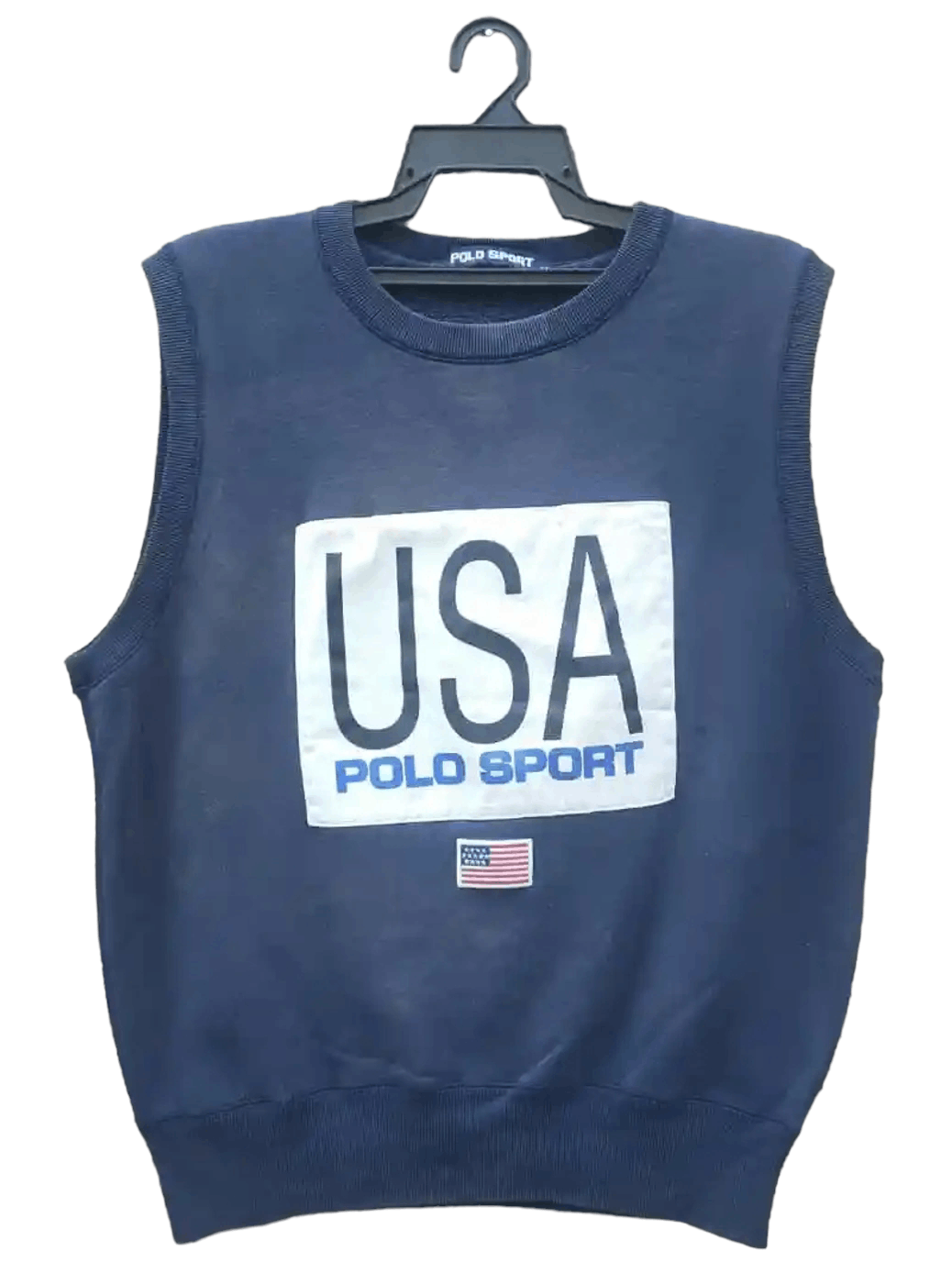 Polo Ralph Lauren Sleeveless Sweatshirt Size US M / EU 48-50 / 2 - 1 Thumbnail
