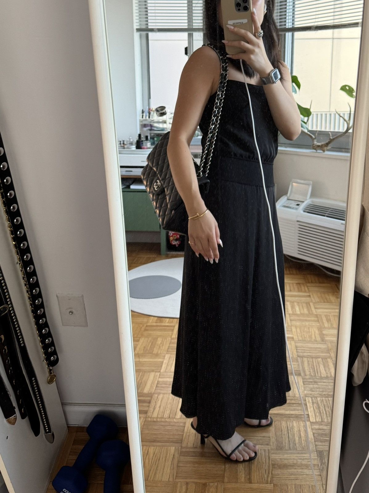 Theory Theory silk maxi black dress size Petite Size XS / US 0-2 / IT 36-38 - 2 Thumbnail