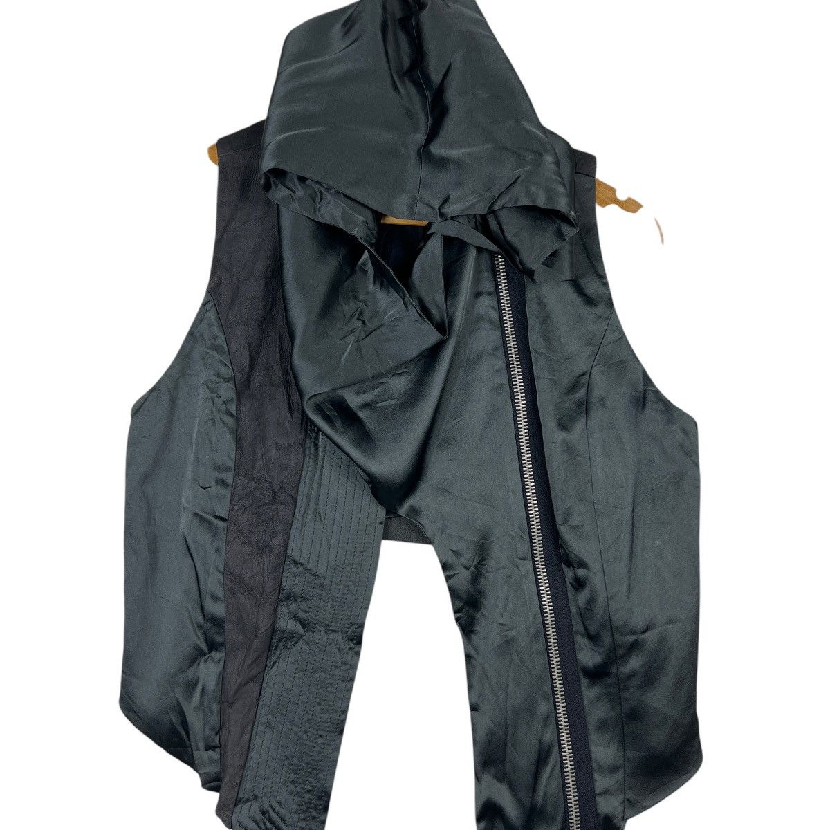 Haider Ackermann Haider Ackermann Asymetrical Hoodie Zipper Vest Size US S / EU 44-46 / 1 - 5 Thumbnail