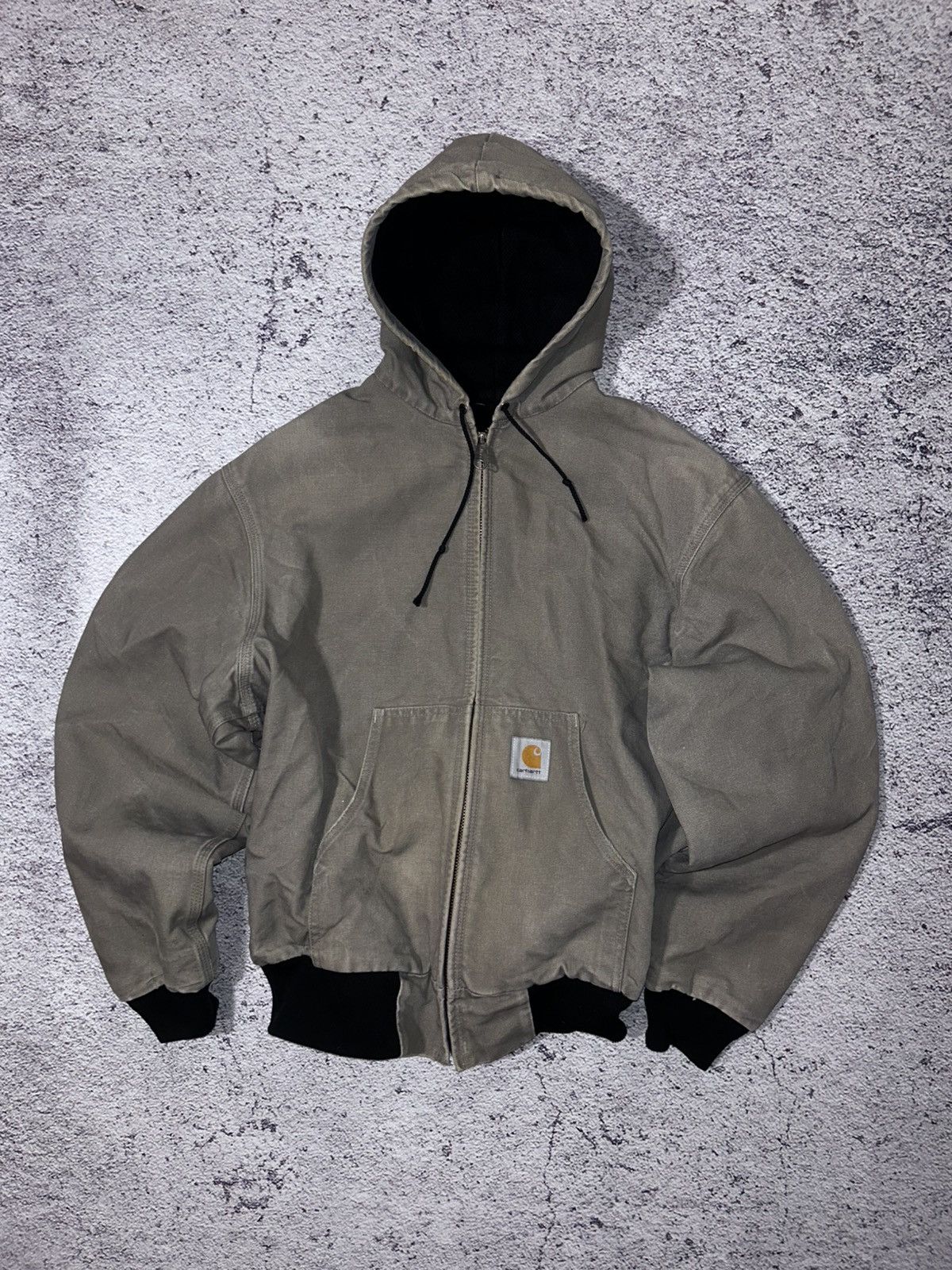 Carhartt Carhartt Detroit Work Active 80s Jacket Hooded Canvas Work Size US M / EU 48-50 / 2 - 2 Thumbnail