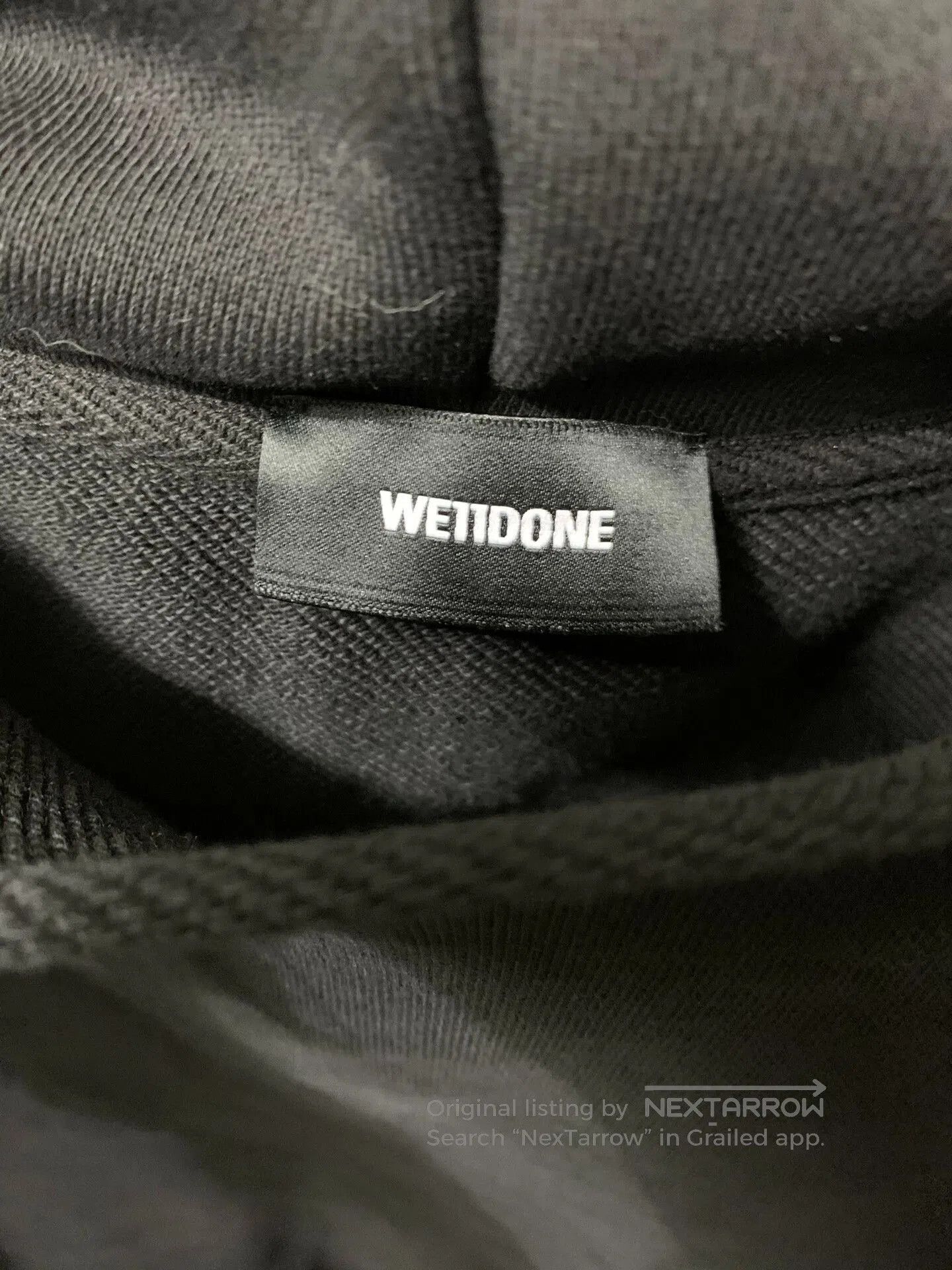 WE11DONE Welldone Men's L Size Hoodie. Size US L / EU 52-54 / 3 - 4 Thumbnail