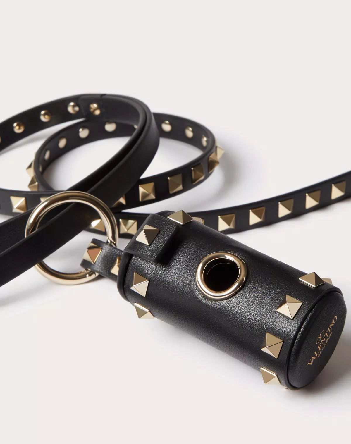 Valentino o1s1wg110426 Size: OS / Rockstud Pet Waste Bag Holder Nero Size ONE SIZE - 3 Thumbnail