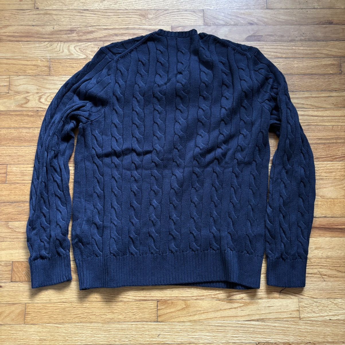 Ralph Lauren Ralph Lauren Navy Knit Sweater Size US L / EU 52-54 / 3 - 2 Preview