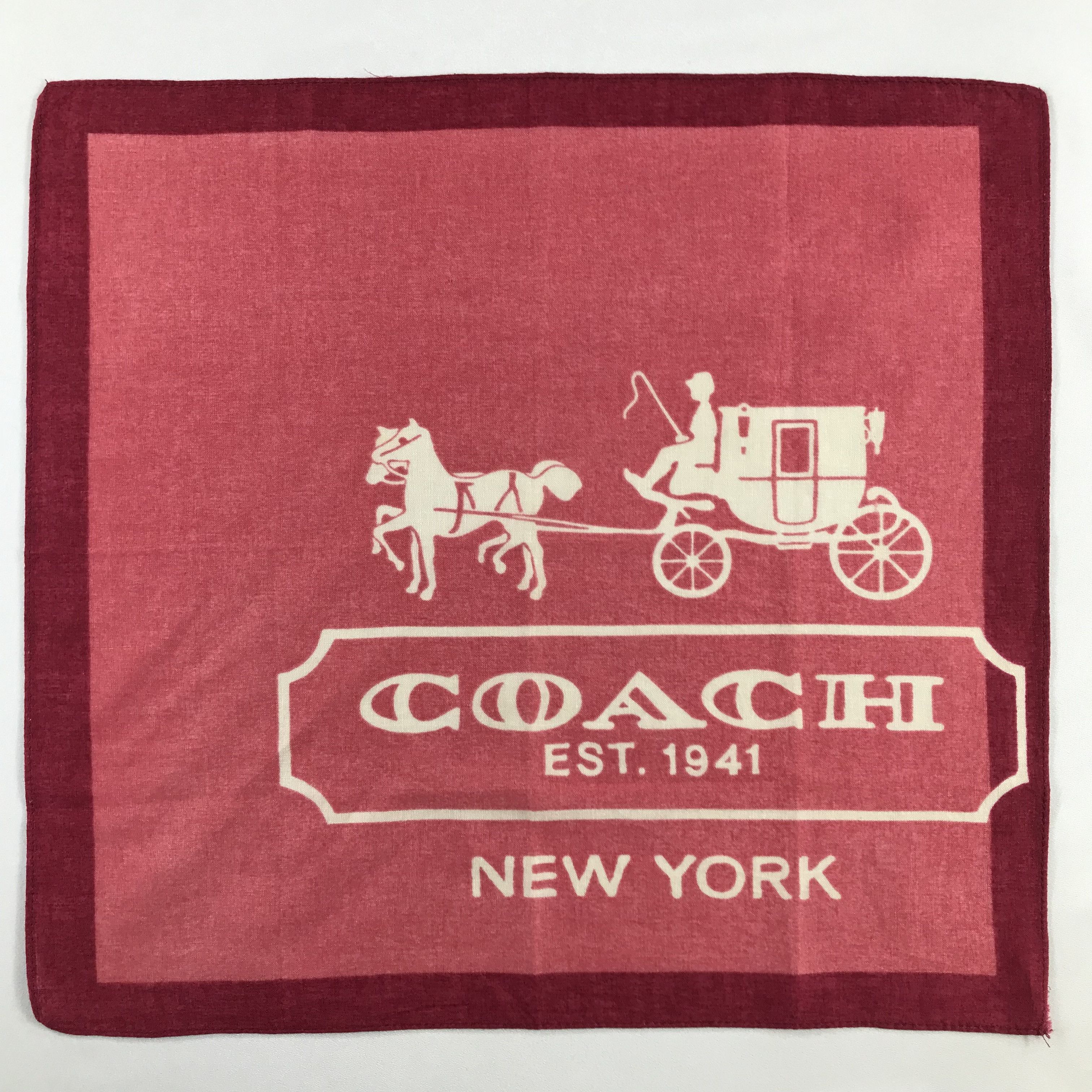 Coach Coach Handkerchief / Bandana / Neckerchief C671 Size ONE SIZE - 3 Thumbnail