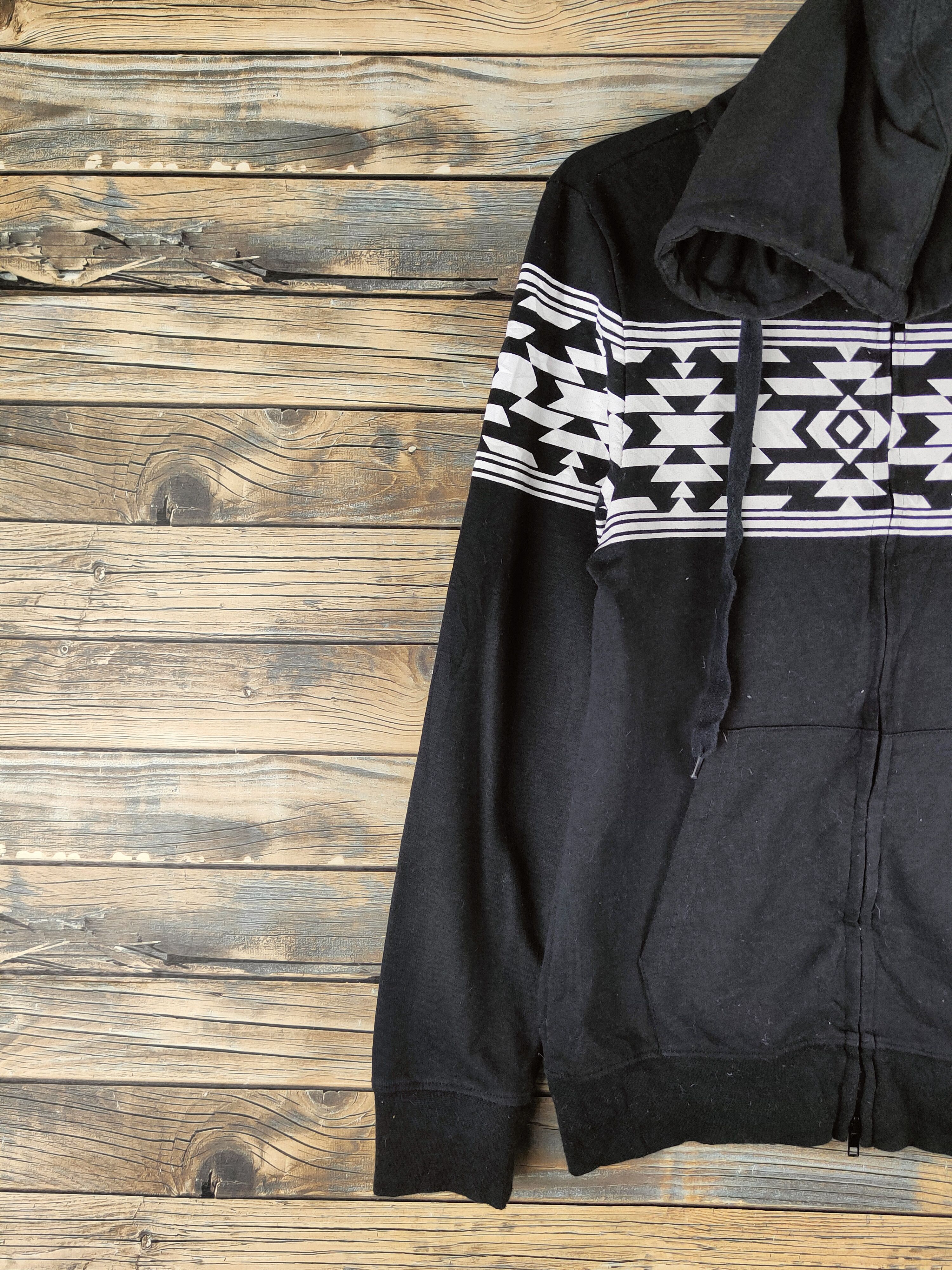 Japanese Brand Vintage Art by Roshell Black Hoodie Sweaters Size L / US 10 / IT 46 - 3 Thumbnail