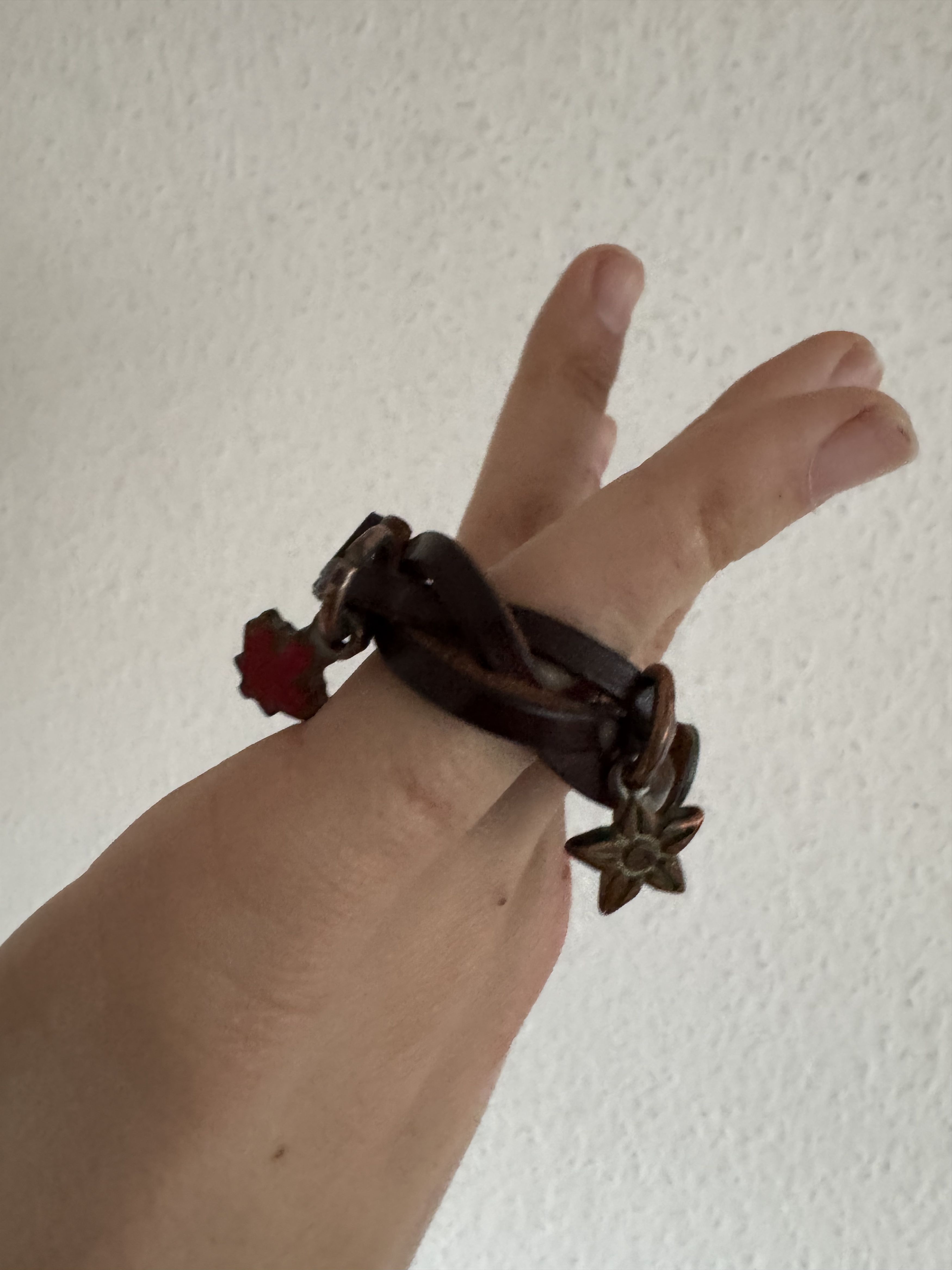 Dsquared2 Leather Charm Bracelet Size ONE SIZE - 5 Thumbnail