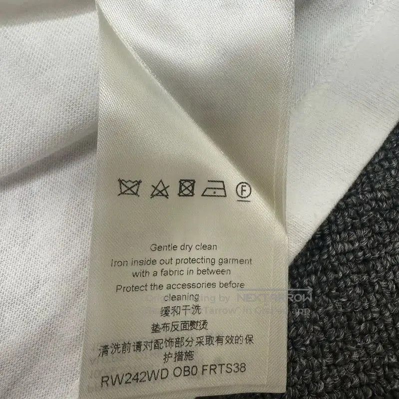 Louis Vuitton Louis Vuitton Women's White Cotton T. Size S / US 4 / IT 40 - 5 Thumbnail