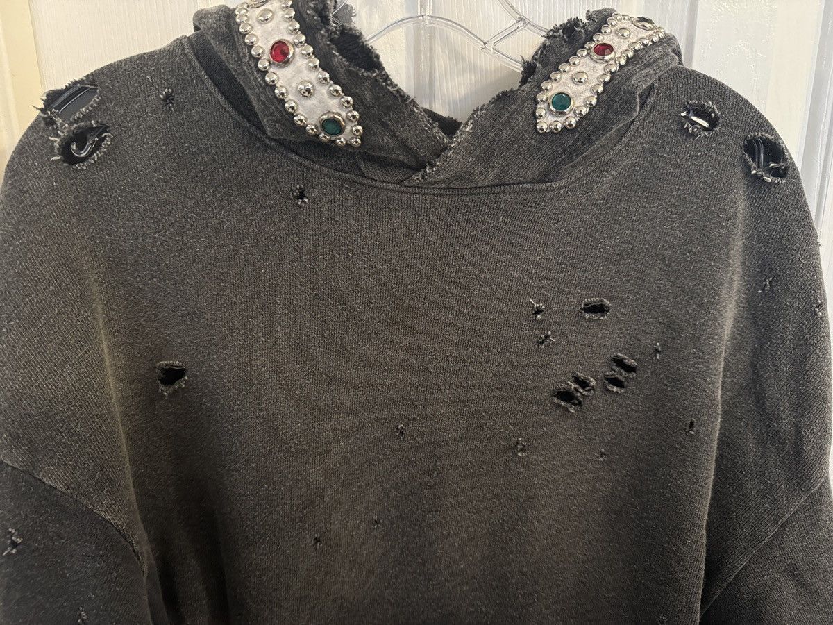 Kapital Kapital Studded SWT Knit Thriller Hoodie Size US L / EU 52-54 / 3 - 3 Thumbnail