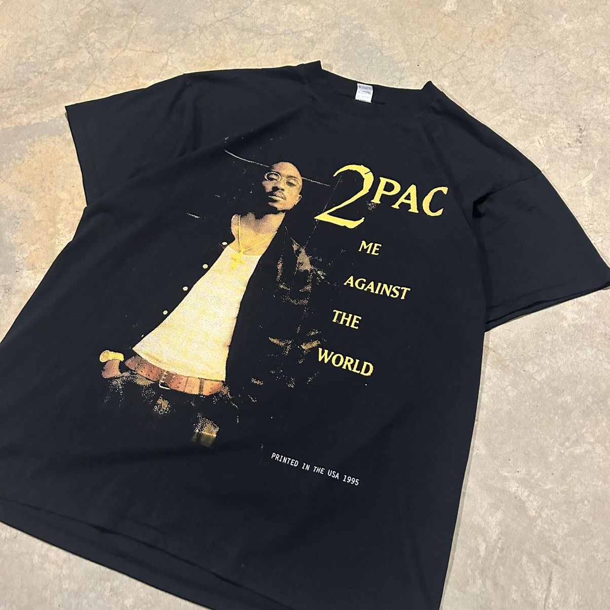 Rap Tees × Vintage Crazy Vintage 90s Tupac If I Die 2Nite Rap Tee Hip Hop Size US XL / EU 56 / 4 - 2 Thumbnail