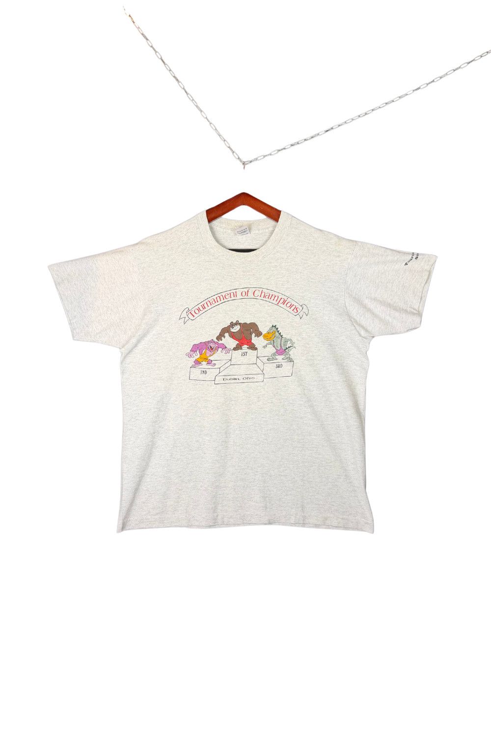Fruit Of The Loom 90s Tournament of Champions Staff Tee JTT Zachery Ty Bryan Size US XL / EU 56 / 4 - 2 Thumbnail