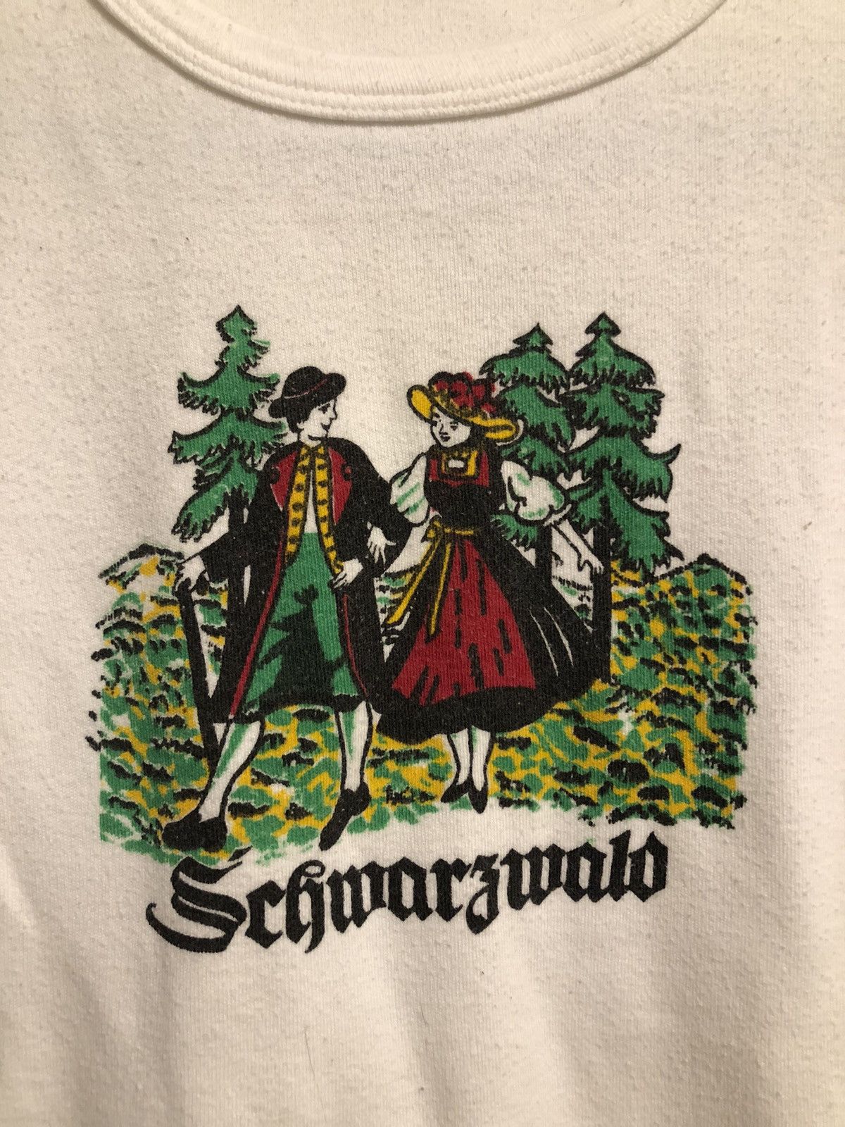 Vintage Vintage 90’s German ‘Schwartzwald’ Single Stitch T Shirt Size US M / EU 48-50 / 2 - 2 Thumbnail