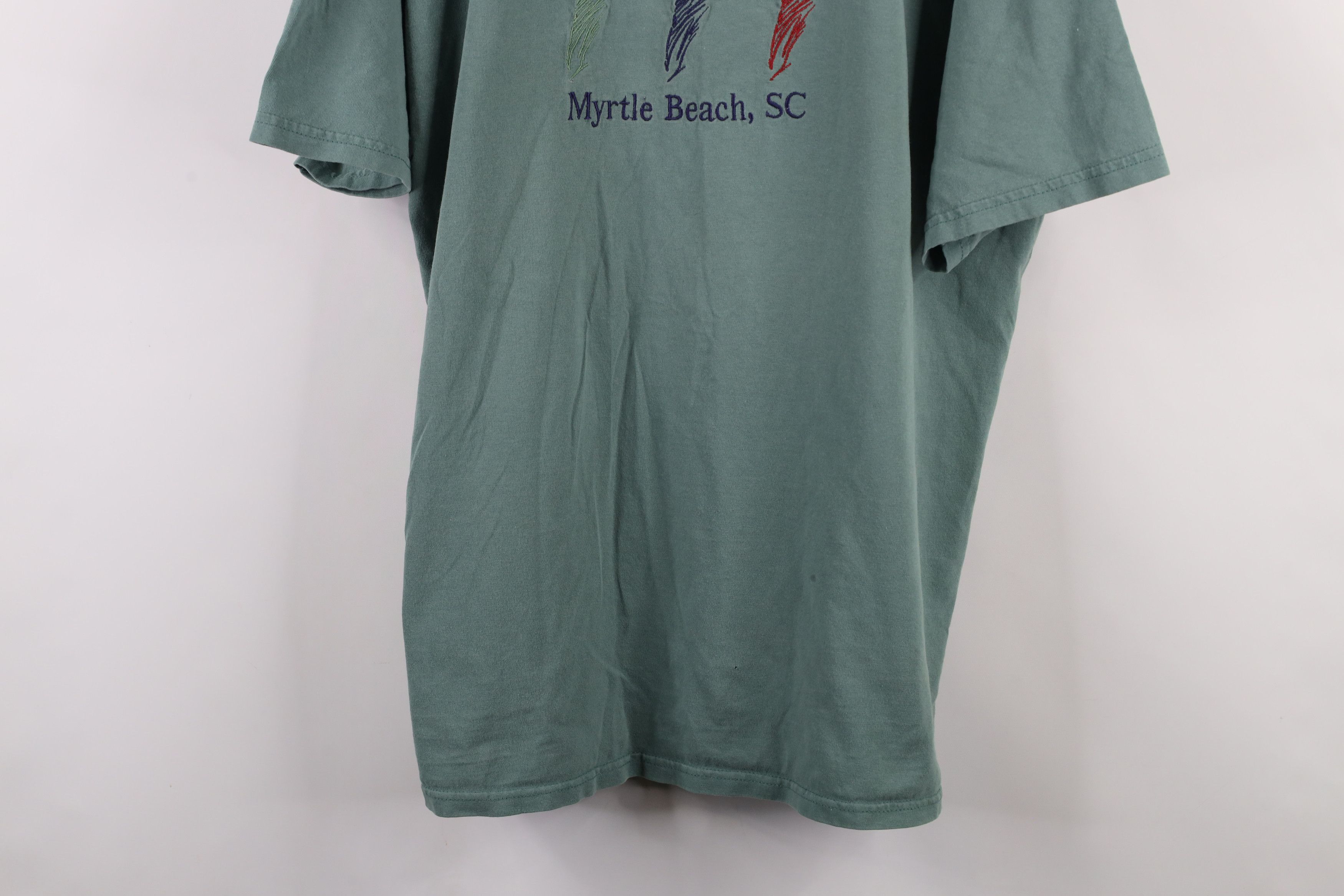 Vintage Vintage 90s Spell Golf Myrtle Beach South Carolina T-Shirt Size US XL / EU 56 / 4 - 3 Thumbnail