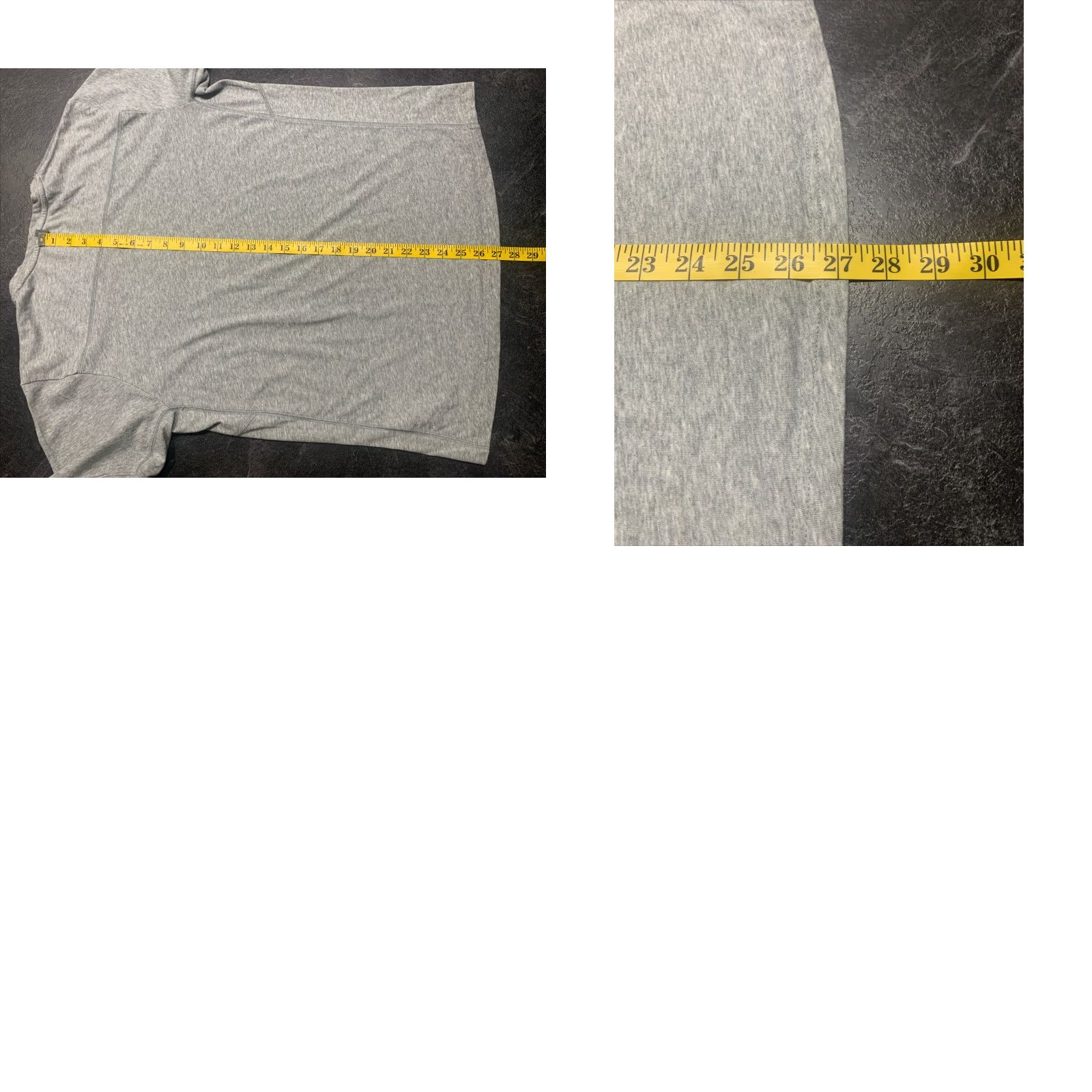 Nike Nike Dri-FIT Gray Short Sleeve V-Neck Athletic T-Shirt Men's Large Lightweight Sports Size US L / EU 52-54 / 3 - 8 Thumbnail