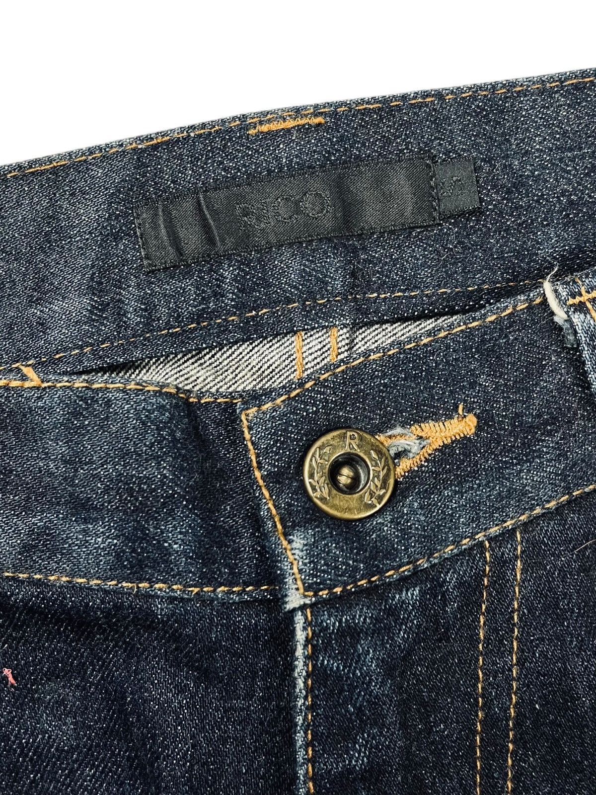 If Six Was Nine 2000s Rico - Riri Zips Hedi Slimane Style Denim Size US 29 - 9 Thumbnail
