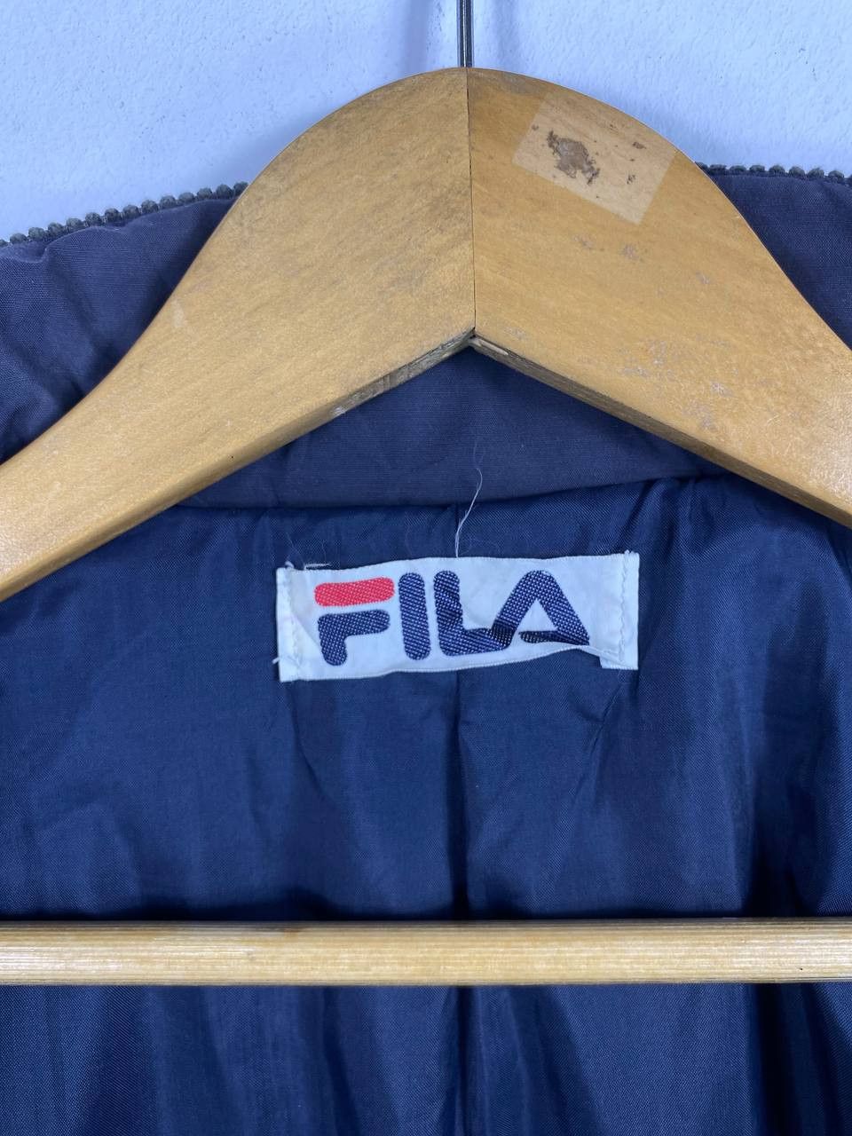 Fila vintage fila half corduroy thinsulate jacket nice design Size US XL / EU 56 / 4 - 7 Thumbnail