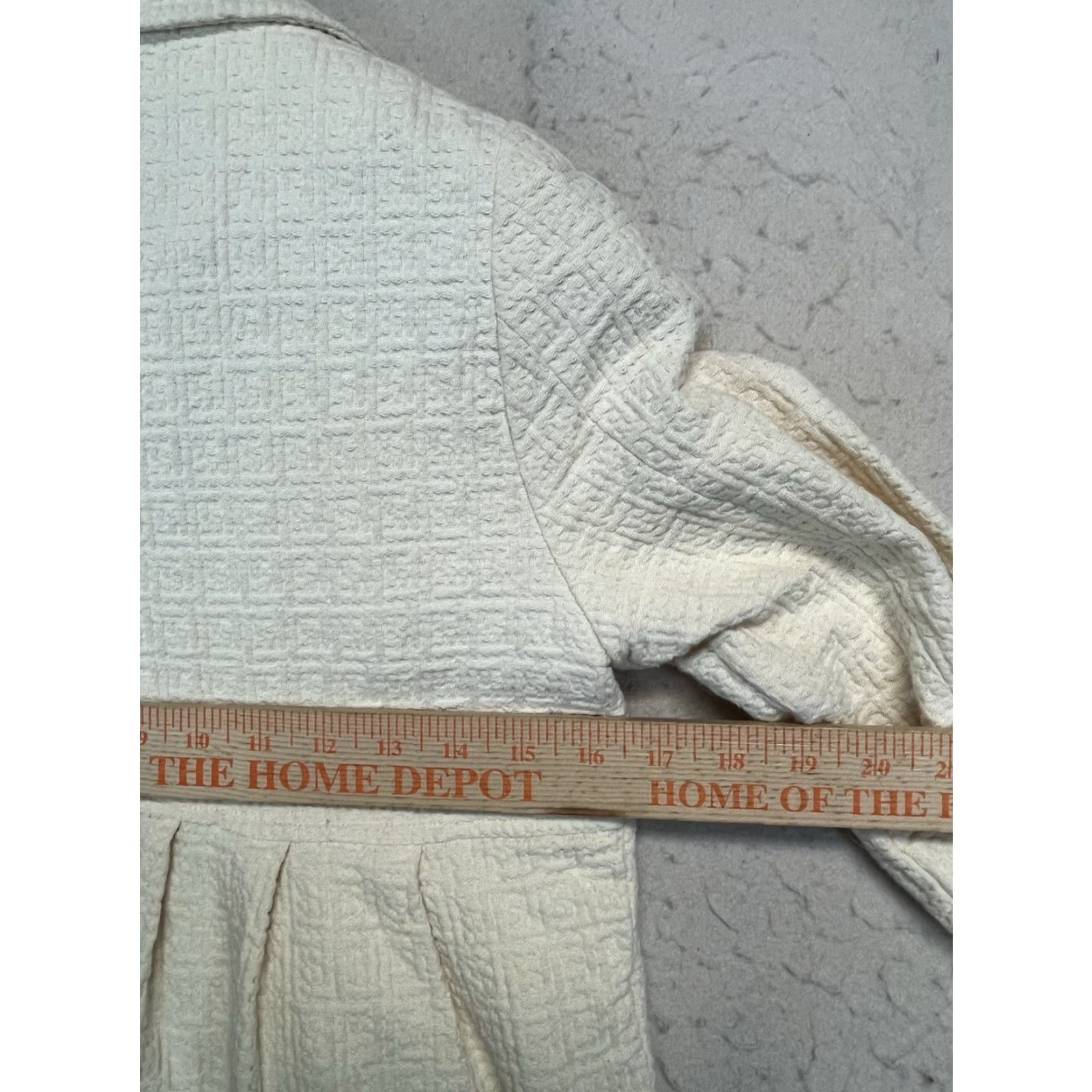 Vintage Nick and Mo Boutique Cotton Womens Beige Coat Lined Size Medium Missing Button Size M / US 6-8 / IT 42-44 - 3 Thumbnail