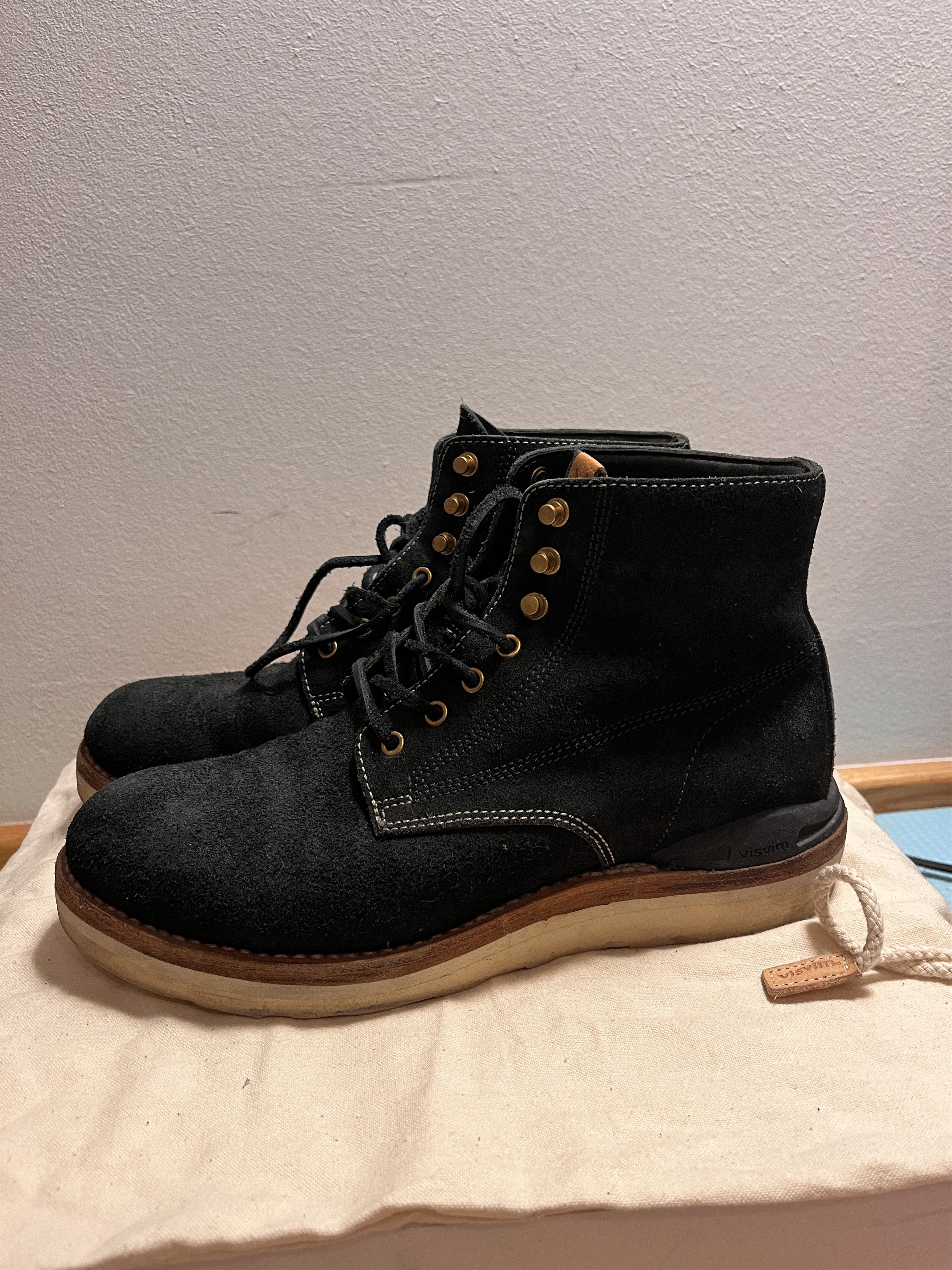 Visvim Visvim Virgil Boots Folk(VEG SUEDE) | Grailed