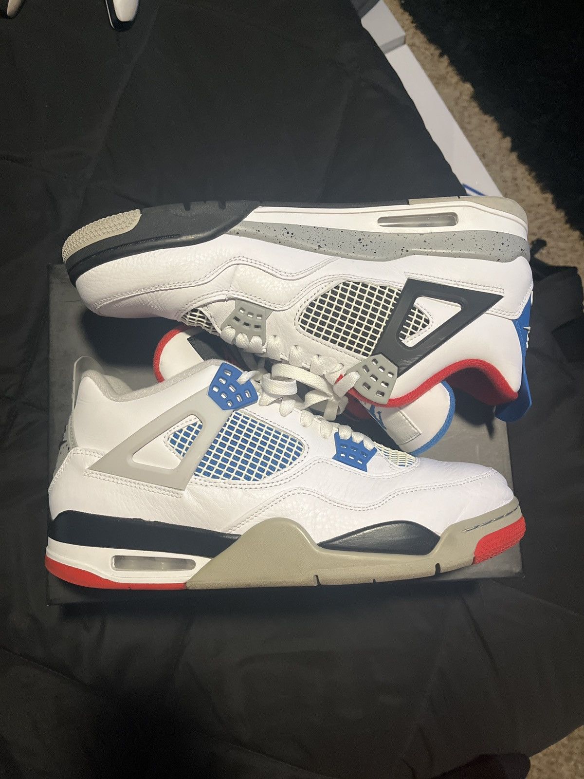Jordan Brand Air Jordan 4 Retro SE “What The 4” Size US 12 / EU 45 - 1 Thumbnail