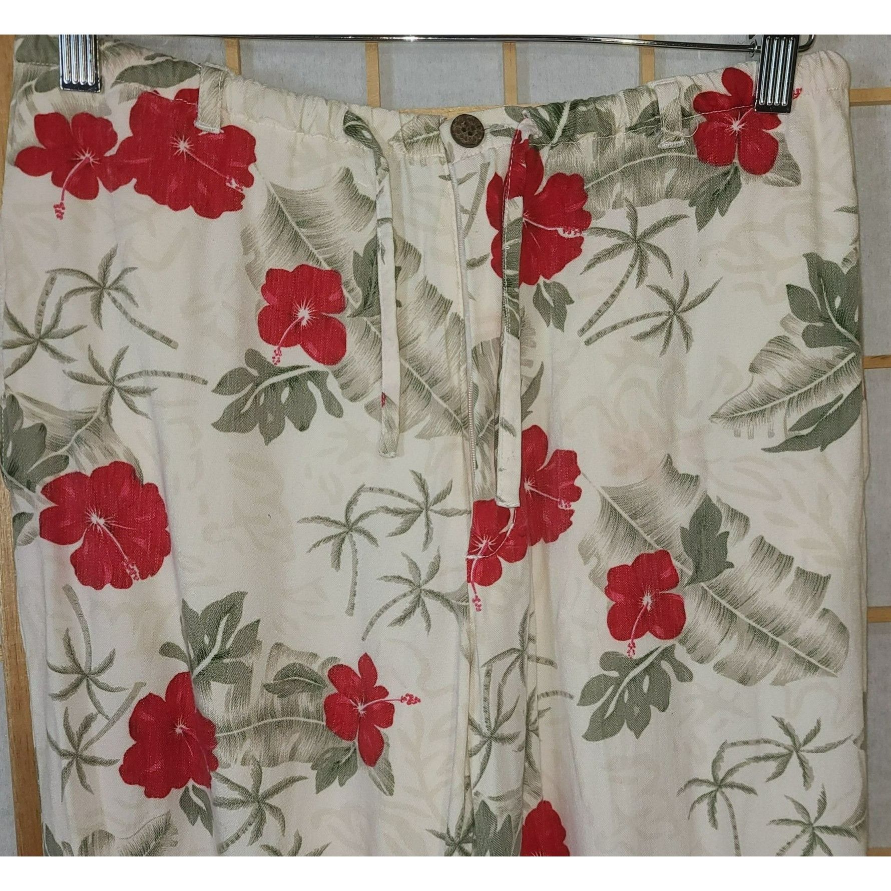 Other Island Traders Sm Hawaiian Capris Size 28" / US 6 / IT 42 - 6 Thumbnail