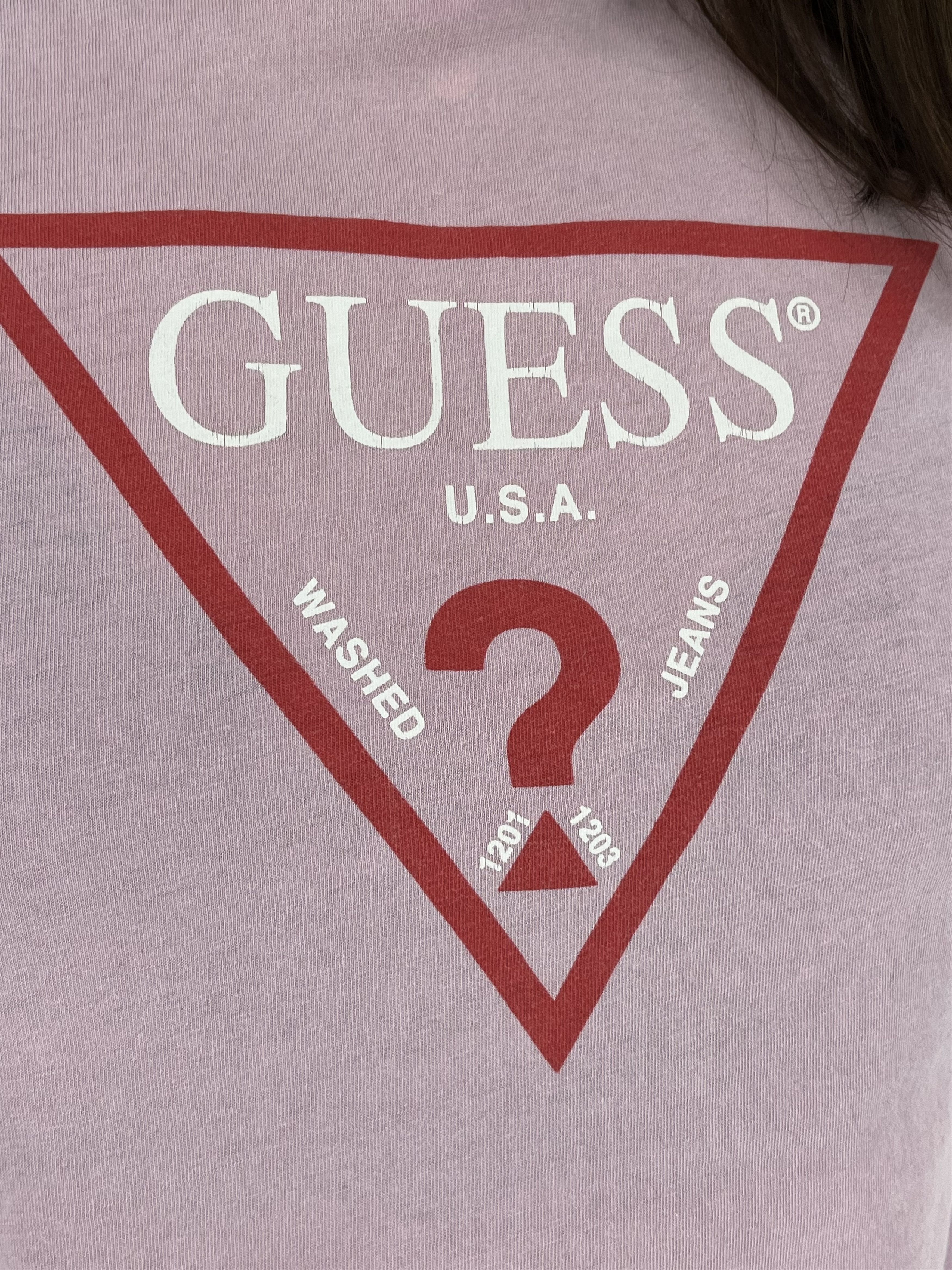 Guess × Vintage Guess Short Sleeve Tshirt Big Logo Spellout Jumpe Size M / US 6-8 / IT 42-44 - 6 Thumbnail