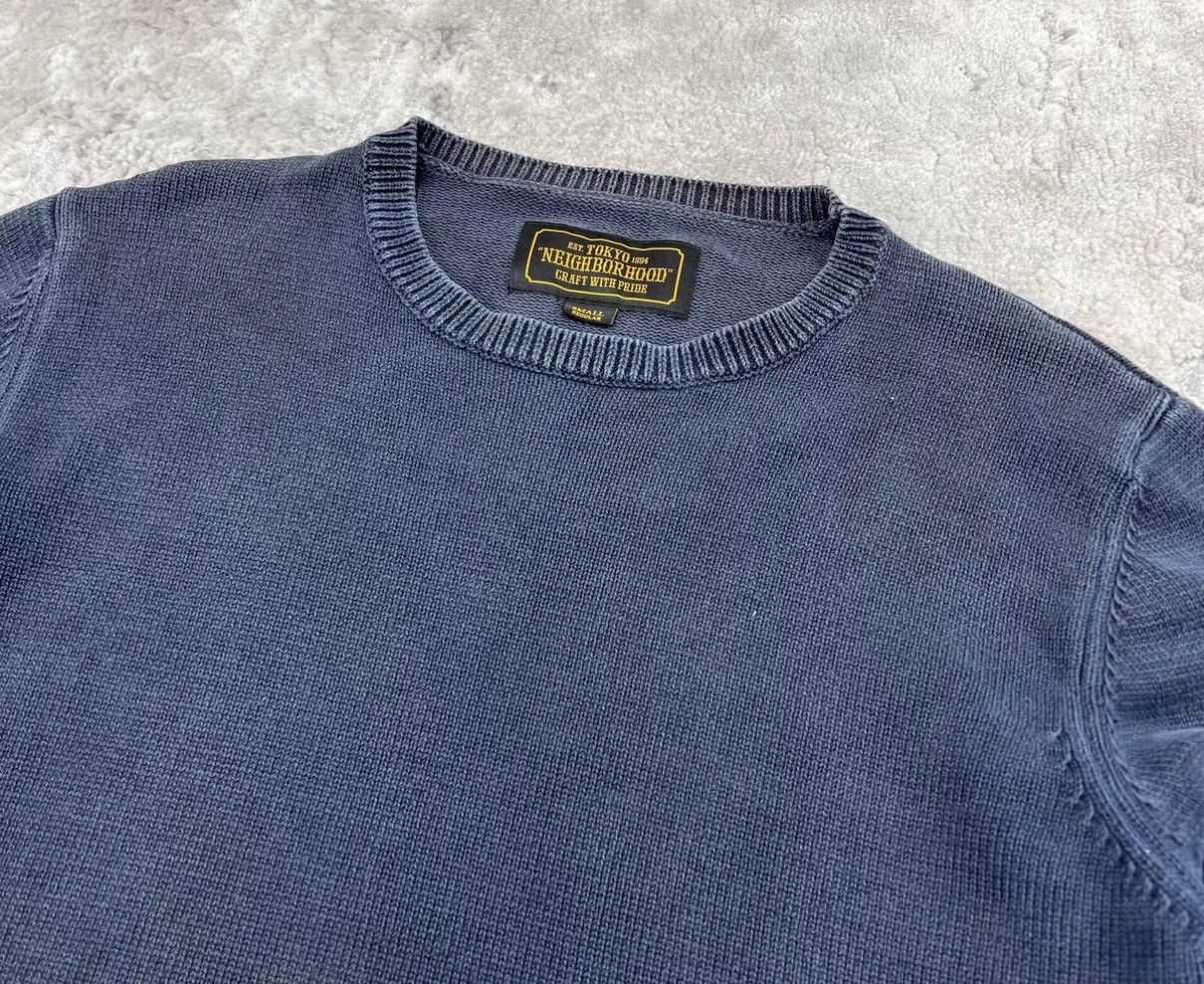 Neighborhood Neighborhood Washed Knit Sweater J16 Size US S / EU 44-46 / 1 - 3 Thumbnail