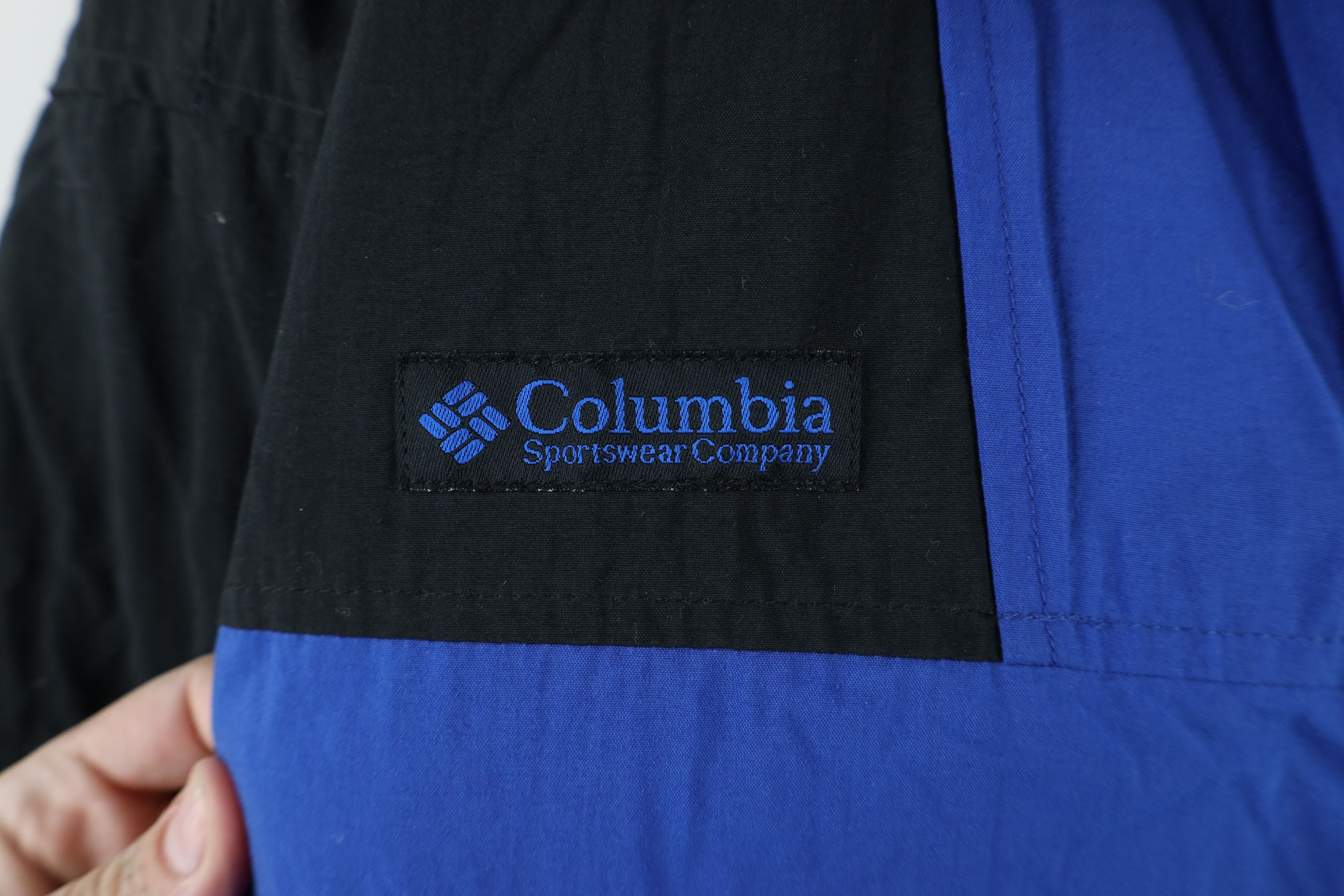 Columbia × Vintage Vintage 90s Columbia Lined Full Zip Winter Jacket Blue Size US XL / EU 56 / 4 - 4 Thumbnail