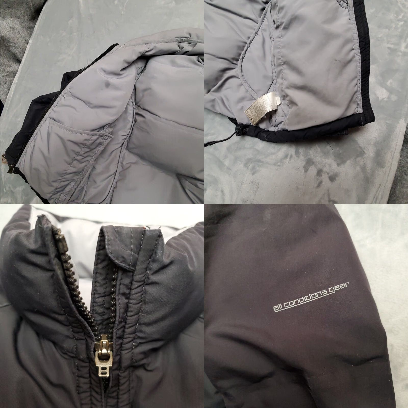 Nike VINTAGE Nike ACG Jacket Mens Small Black Goose Down Puffer Jacket All Conditions Size US S / EU 44-46 / 1 - 9 Thumbnail