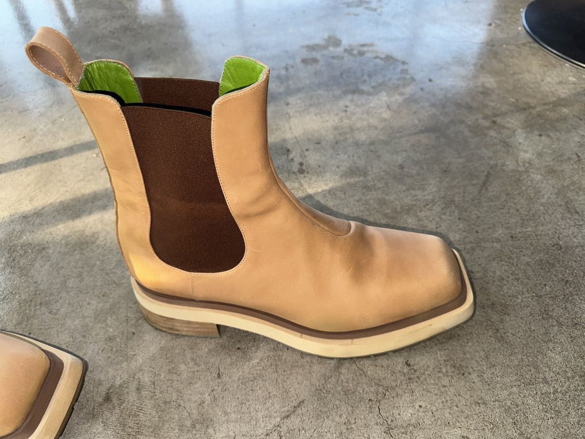 Eckhaus Latta Eckhaus Latta Brown Mike Chelsea Boots Size 46 Size US 13 / EU 46 - 7 Thumbnail