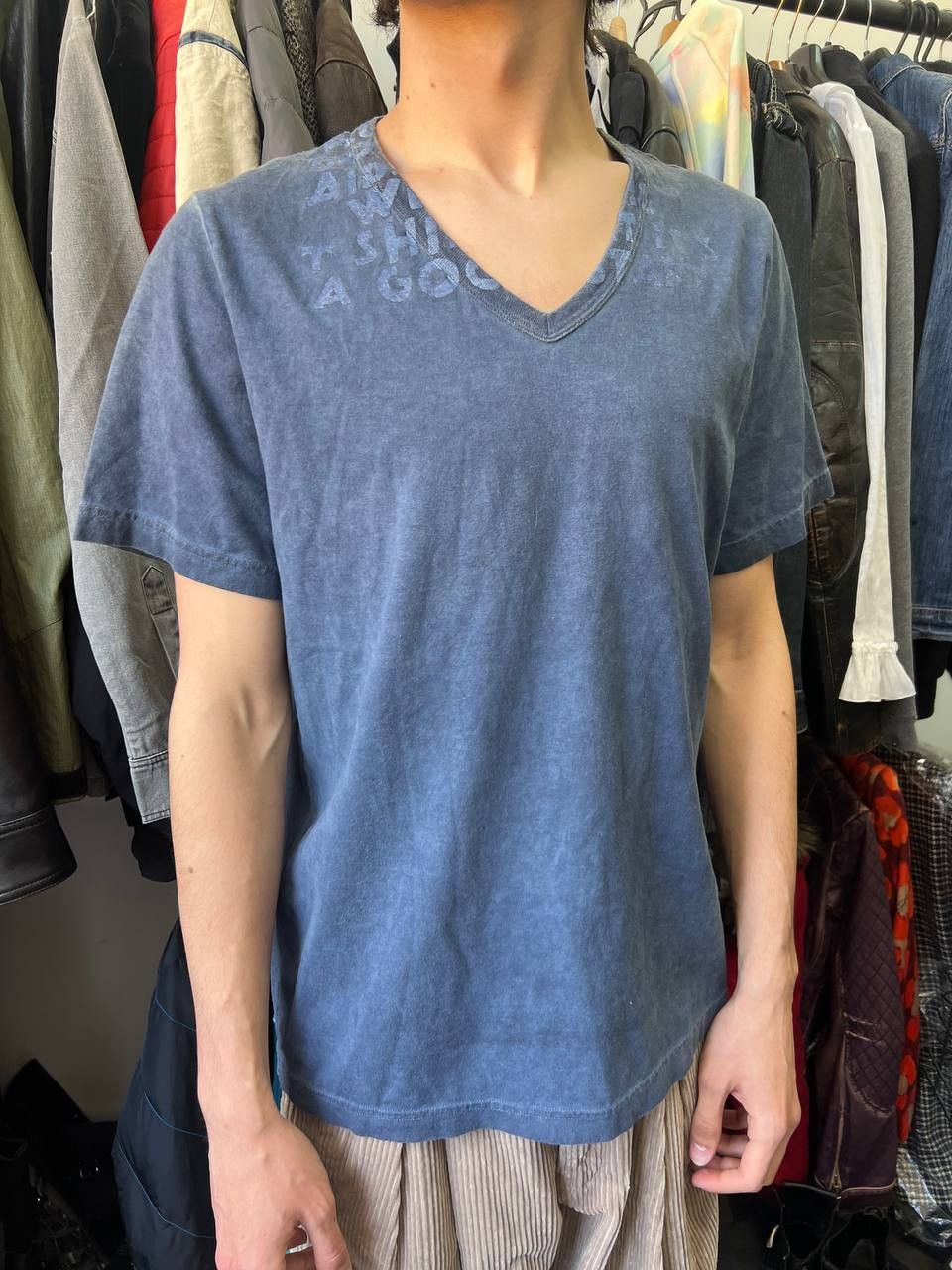 Maison Margiela MAISON MARGIELA 2011 T Shirt Tee Aids Awareness A2896 Size US M / EU 48-50 / 2 - 1 Thumbnail