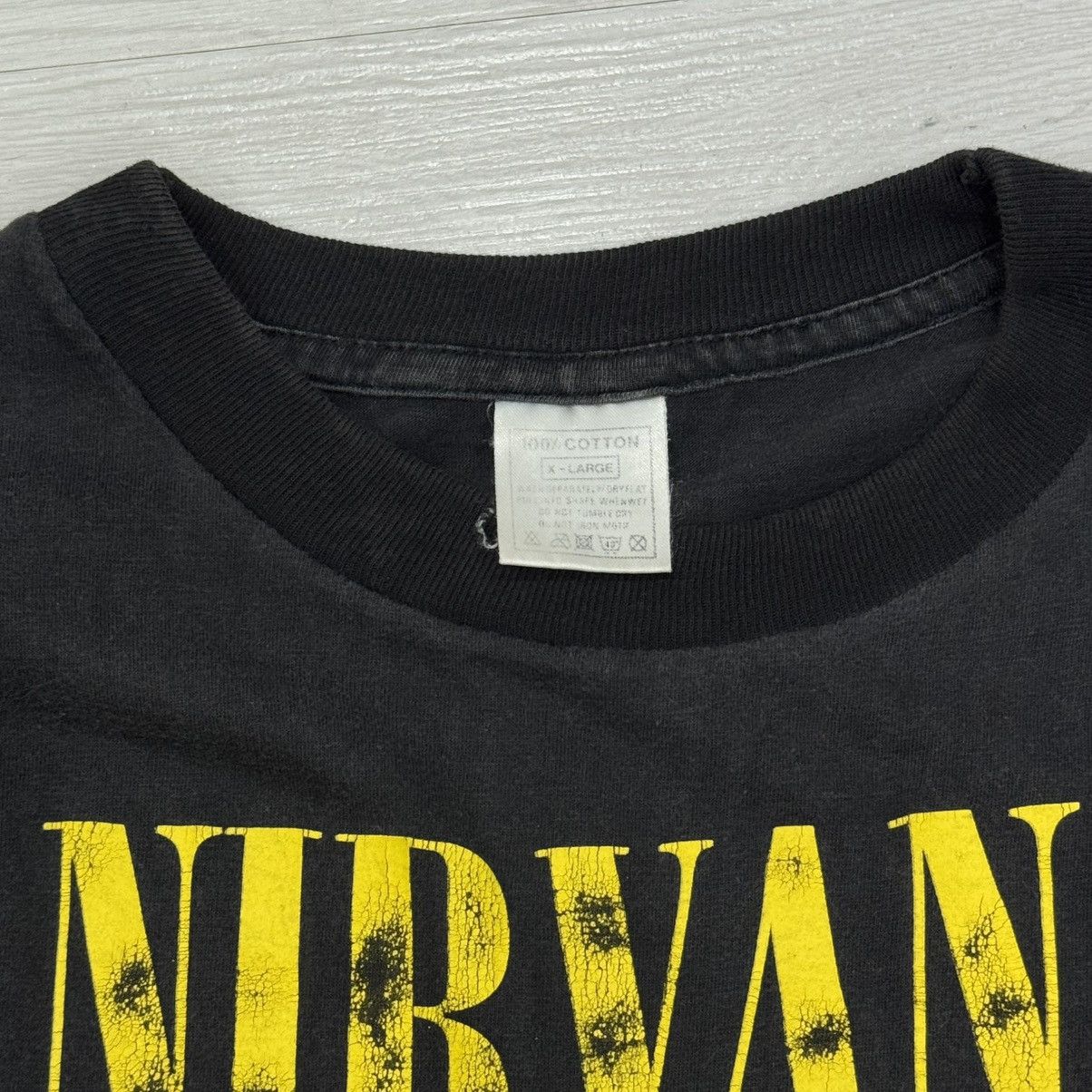Nirvana Nirvana Smiley Shirt 1992 Size US XL / EU 56 / 4 - 3 Thumbnail