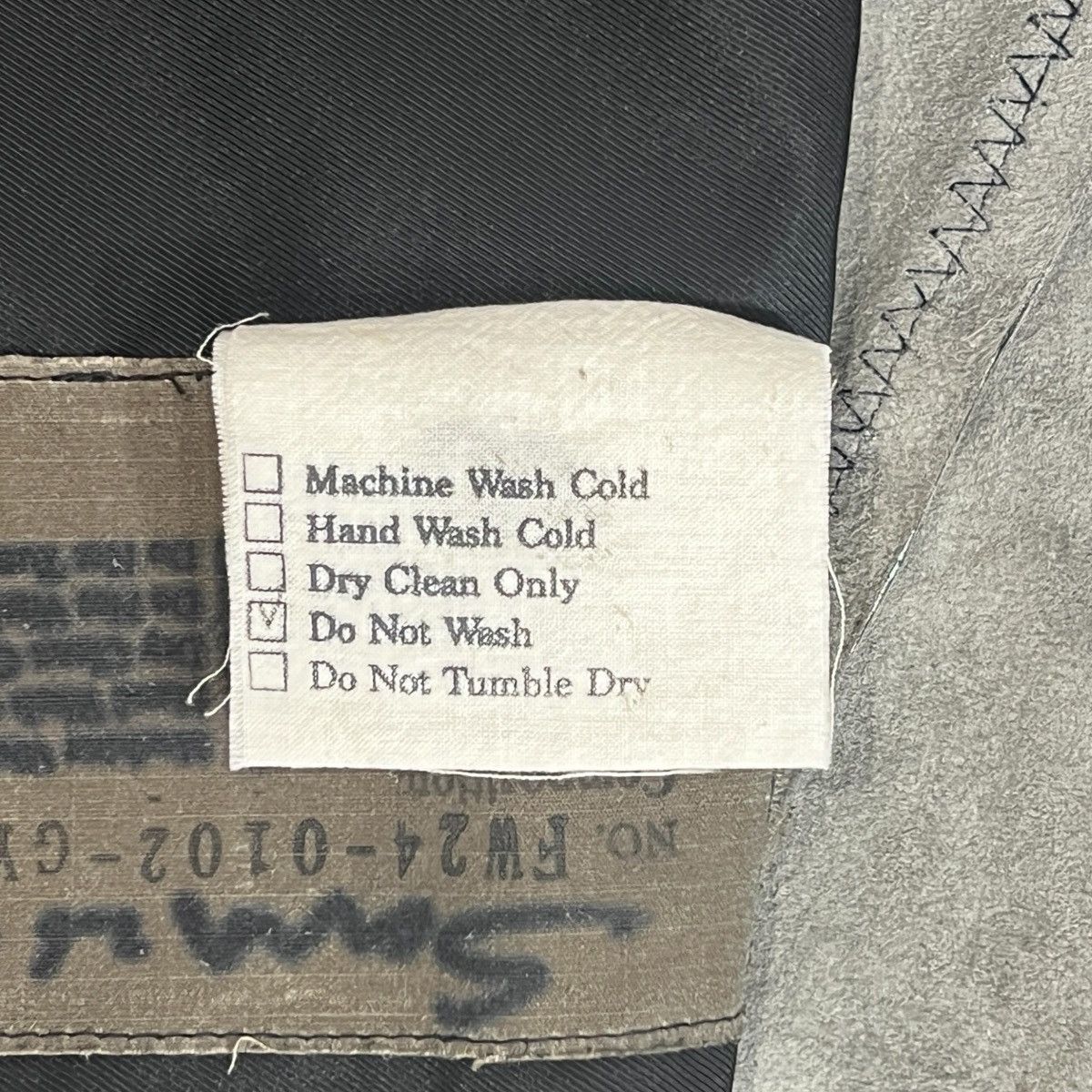 Other San 2024FW Lambskin Zip-Up Leather Jacket Size US M / EU 48-50 / 2 - 8 Thumbnail