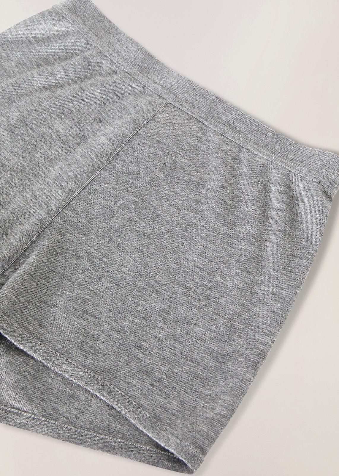 Loro Piana o1srvl11e1024 Cocooning Culotte Sedona Short in Grey Size 30" / US 8 / IT 44 - 3 Thumbnail