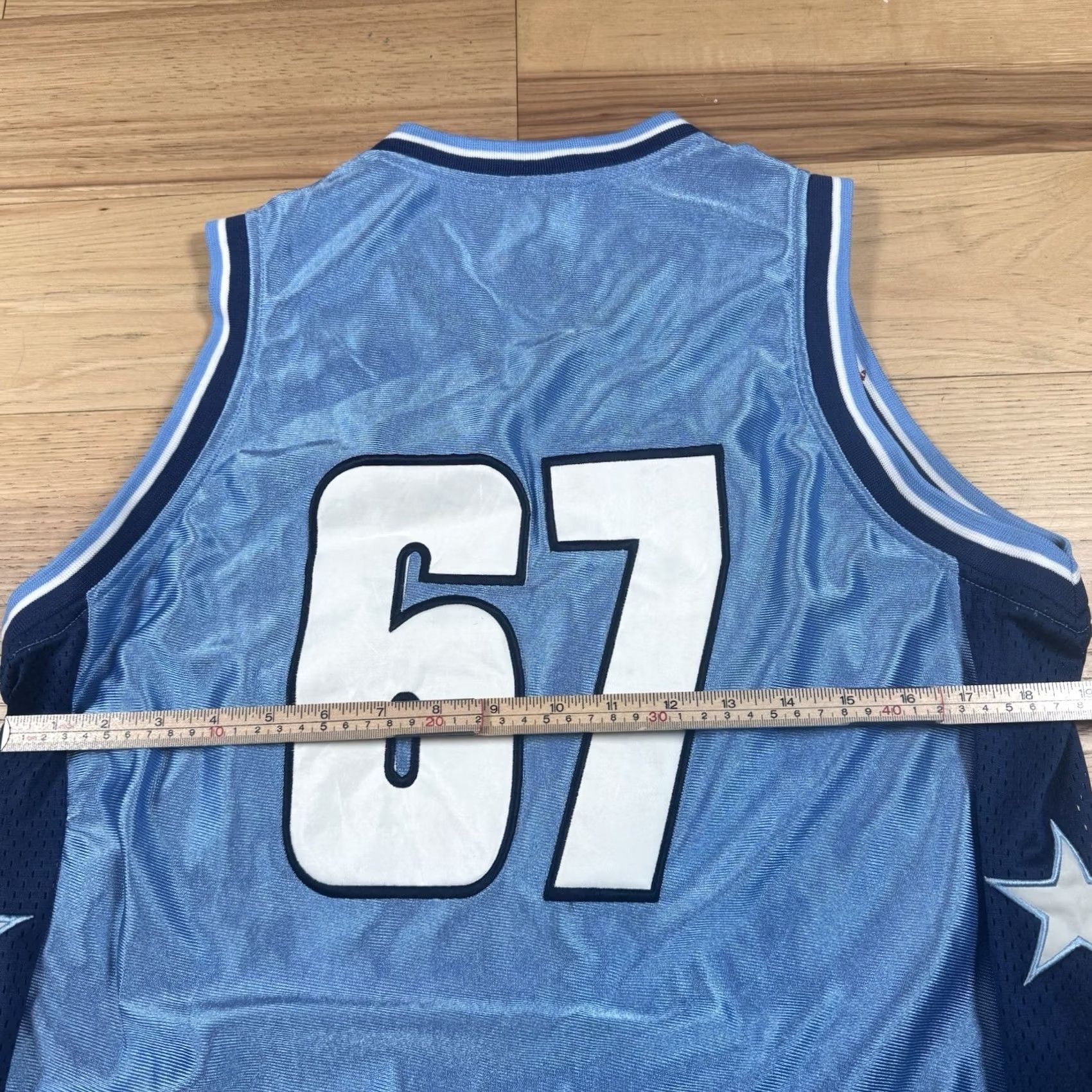 Vintage VINTAGE Kenpo Basketball Jersey Tank Mens Small Los Angeles #67 Powder Blue Blue Size US S / EU 44-46 / 1 - 7 Thumbnail