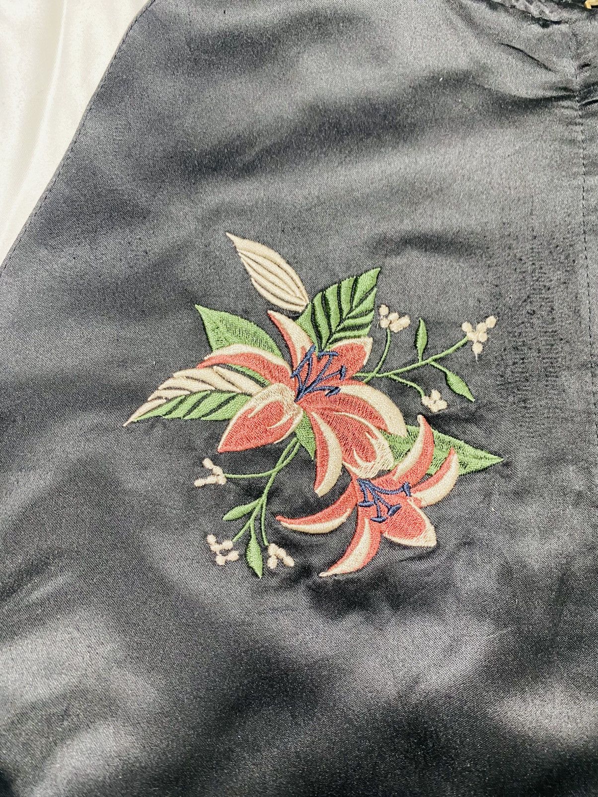 Japanese Brand Vtg Reversible Satin Bomber Jacket Sukajan Ingni Size US M / EU 48-50 / 2 - 8 Thumbnail