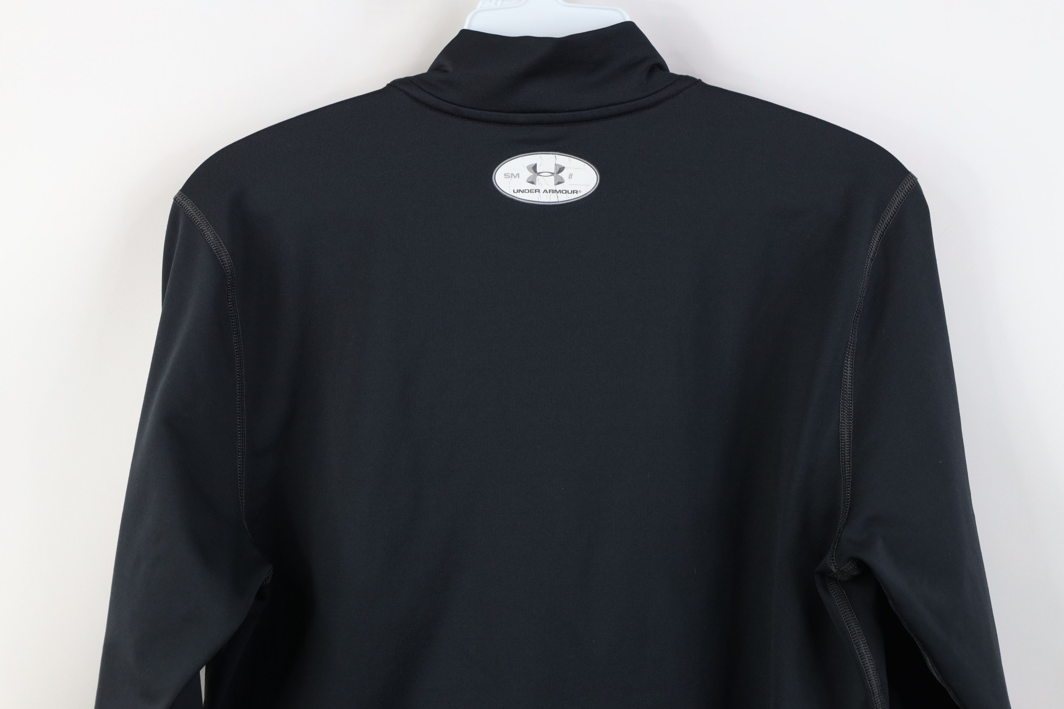 Under Armour Under Armour Fitted Compression Mock Neck T-Shirt Black Size US S / EU 44-46 / 1 - 12 Thumbnail
