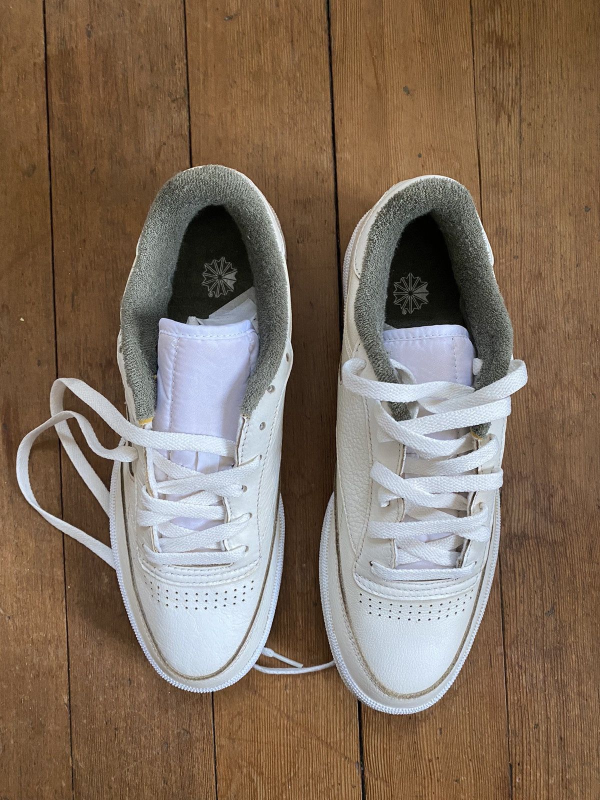 JJJJound × Reebok jjjjound x reebok club c 85 (custom - vintage look) Size US 9.5 / EU 42-43 - 1 Thumbnail