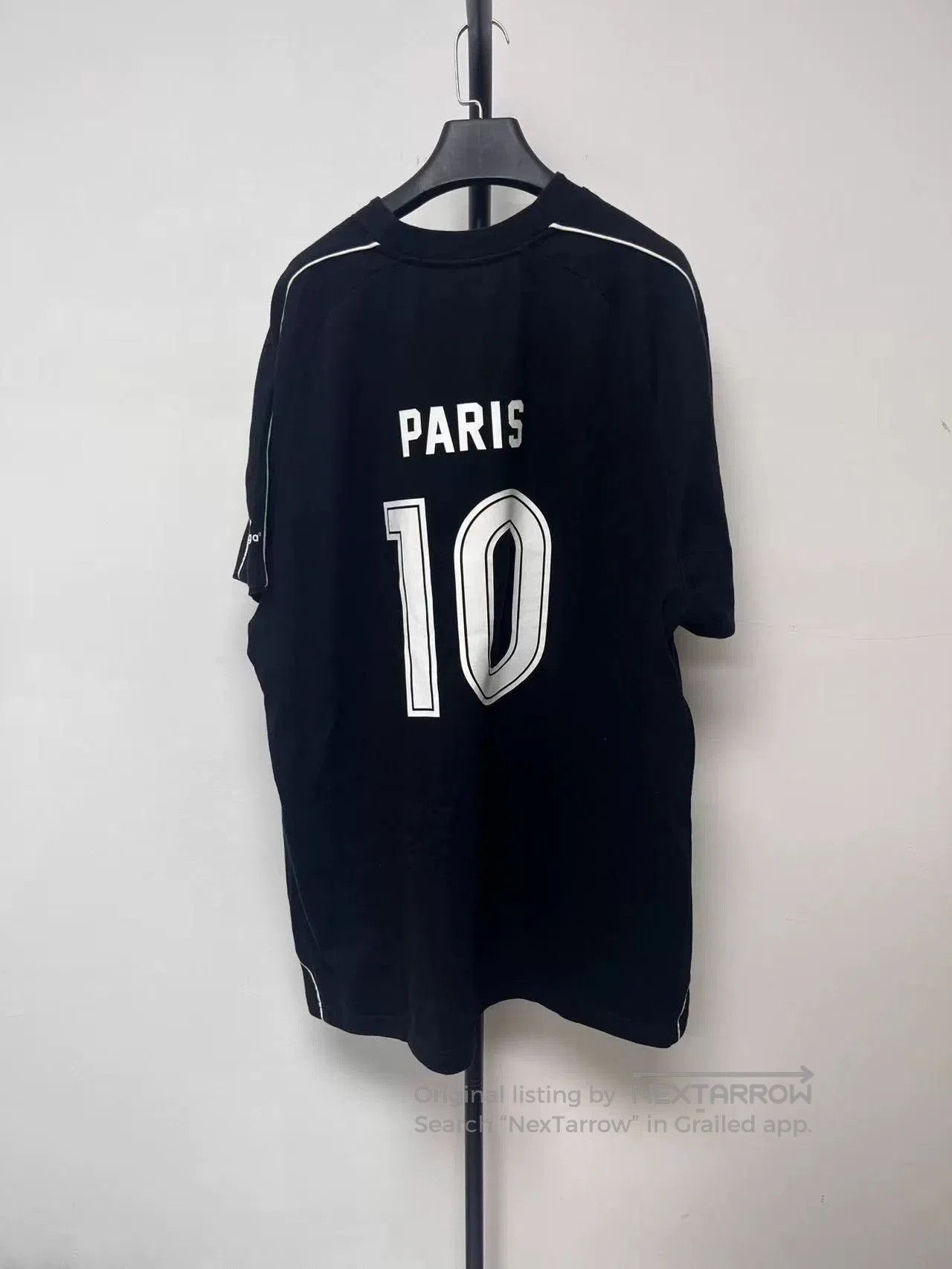 Balenciaga black balenciaga letter print t. Size US M / EU 48-50 / 2 - 2 Thumbnail