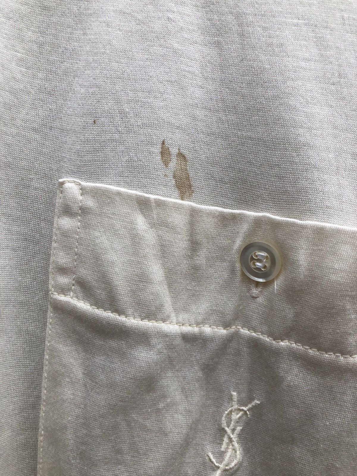 Rare!! Vintage 80s YSL Yves Saint Lauren Double Pocket Polos