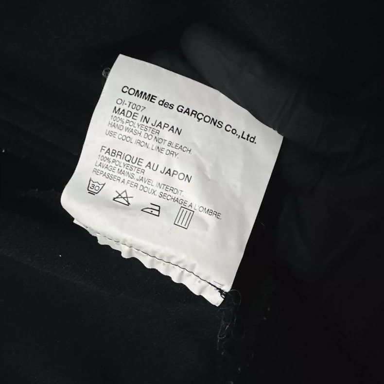 Comme des Garcons Comme Des Garcons Black zipper baseball pilot coat Size S / US 4 / IT 40 - 6 Thumbnail