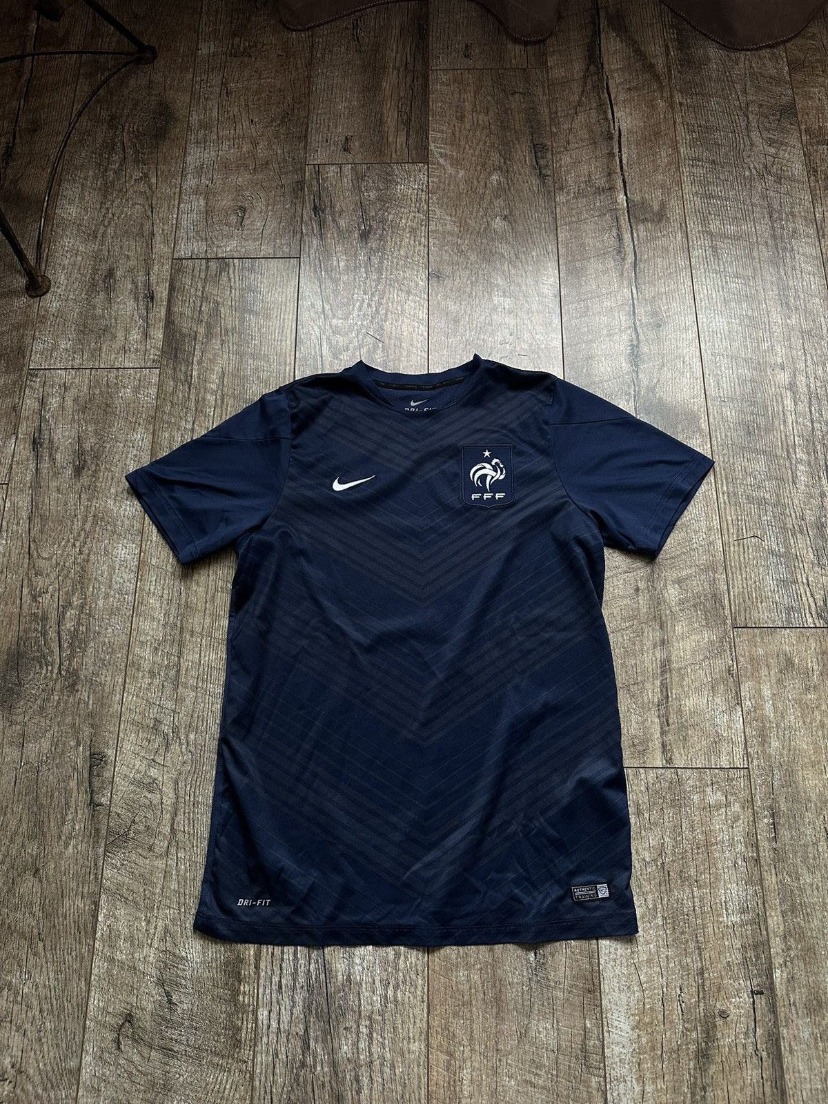 Nike Nike France National Team Training Y2K Jersey Size US L / EU 52-54 / 3 - 1 Thumbnail