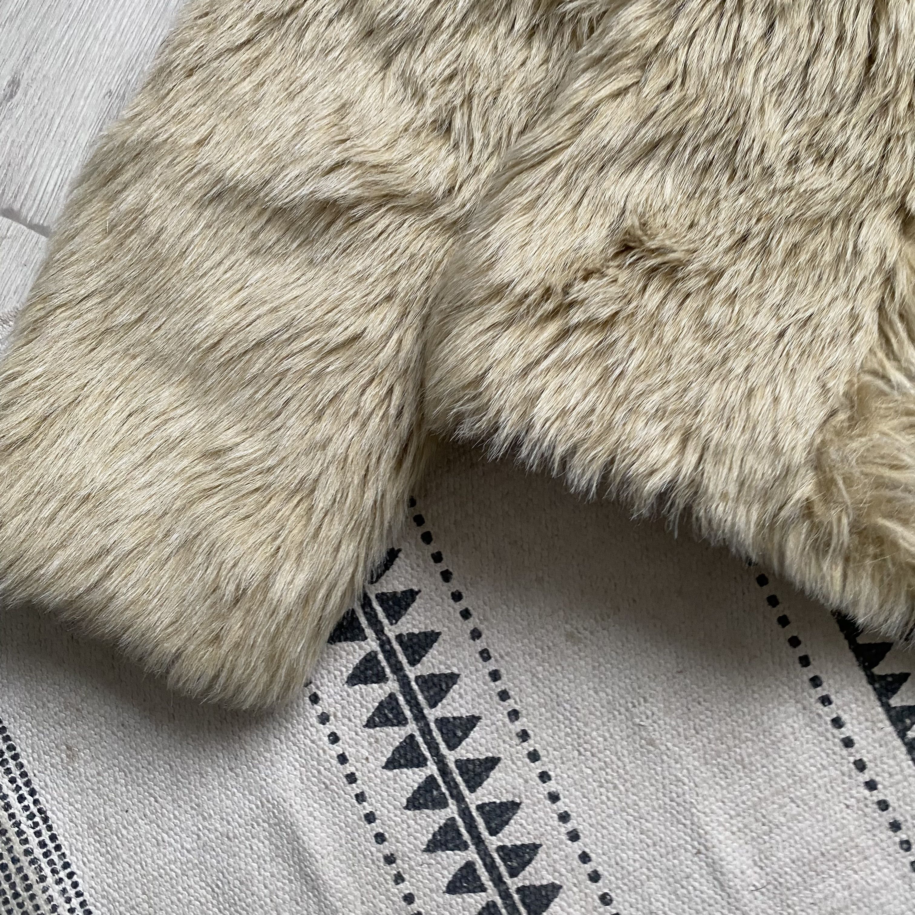If Six Was Nine Vintage 90s Cropp Faux Fur jacket Y2K japanese style UNISEX Size US M / EU 48-50 / 2 - 4 Thumbnail