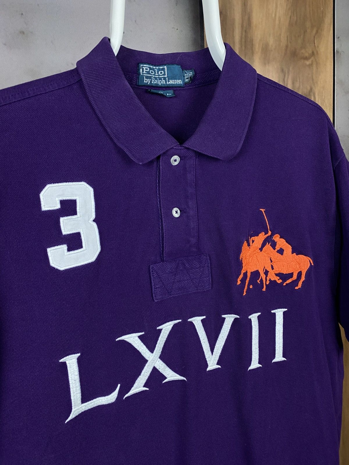 Polo Ralph Lauren 🎠Vintage 90s Polo T-Shirt Polo Ralph Lauren Chief Keef Tee🎠 Size US XXL / EU 58 / 5 - 2 Thumbnail