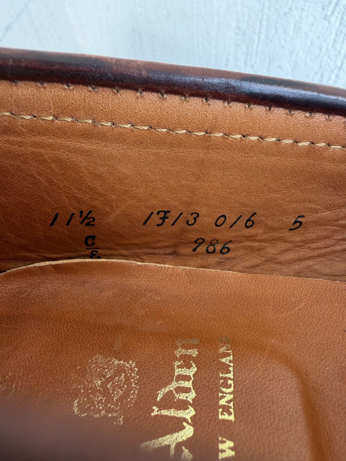 Alden 986 shell cordovan penny loafers Size US 11.5 / EU 44-45 - 14 Thumbnail