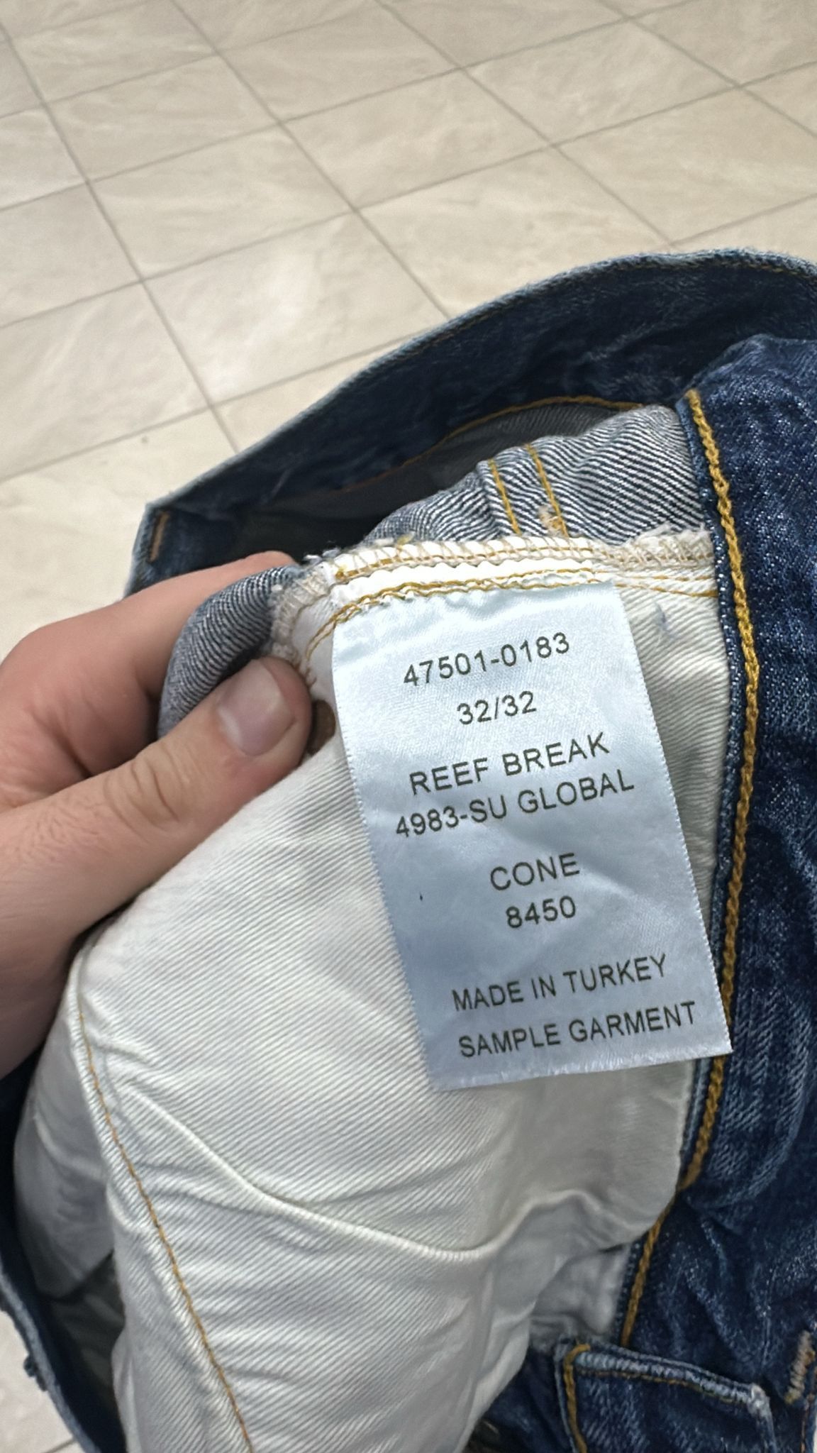 Levi's Vintage Clothing LVC SAMPLE Levi's Vintage Clothing 1947 501XX Selvedge Jeans Size US 32 / EU 48 - 10 Thumbnail