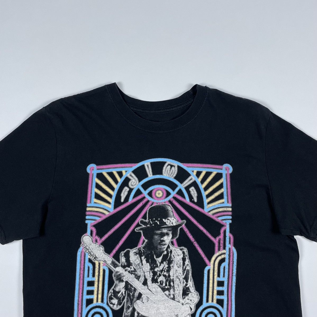 Band Tees Jimi Hendrix T-shirt big logo tee Size US L / EU 52-54 / 3 - 3 Thumbnail