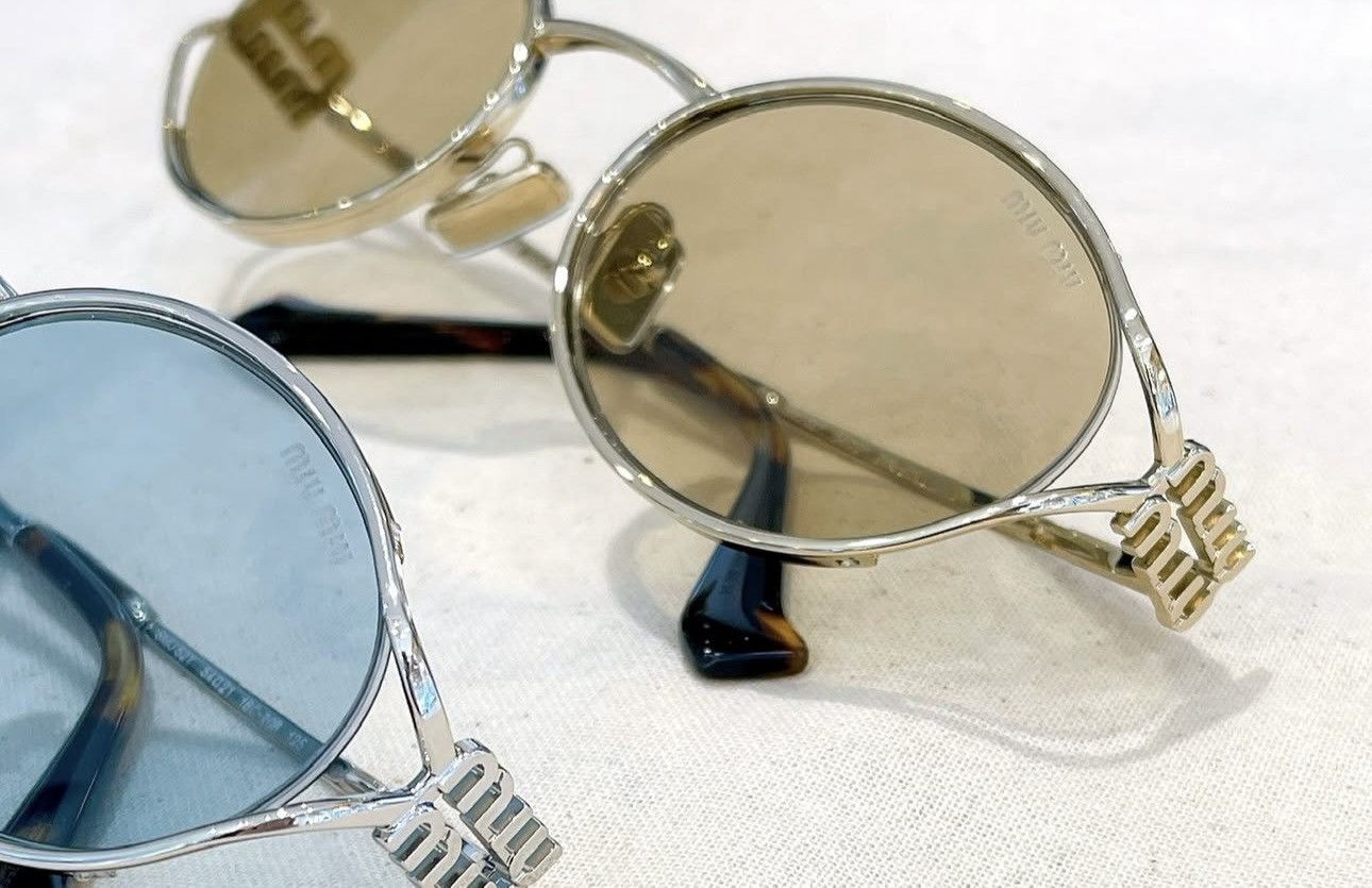 Miu Miu × Vintage NEW Miu Miu sunglasses MU 52YS ZVN10R Size ONE SIZE - 4 Thumbnail