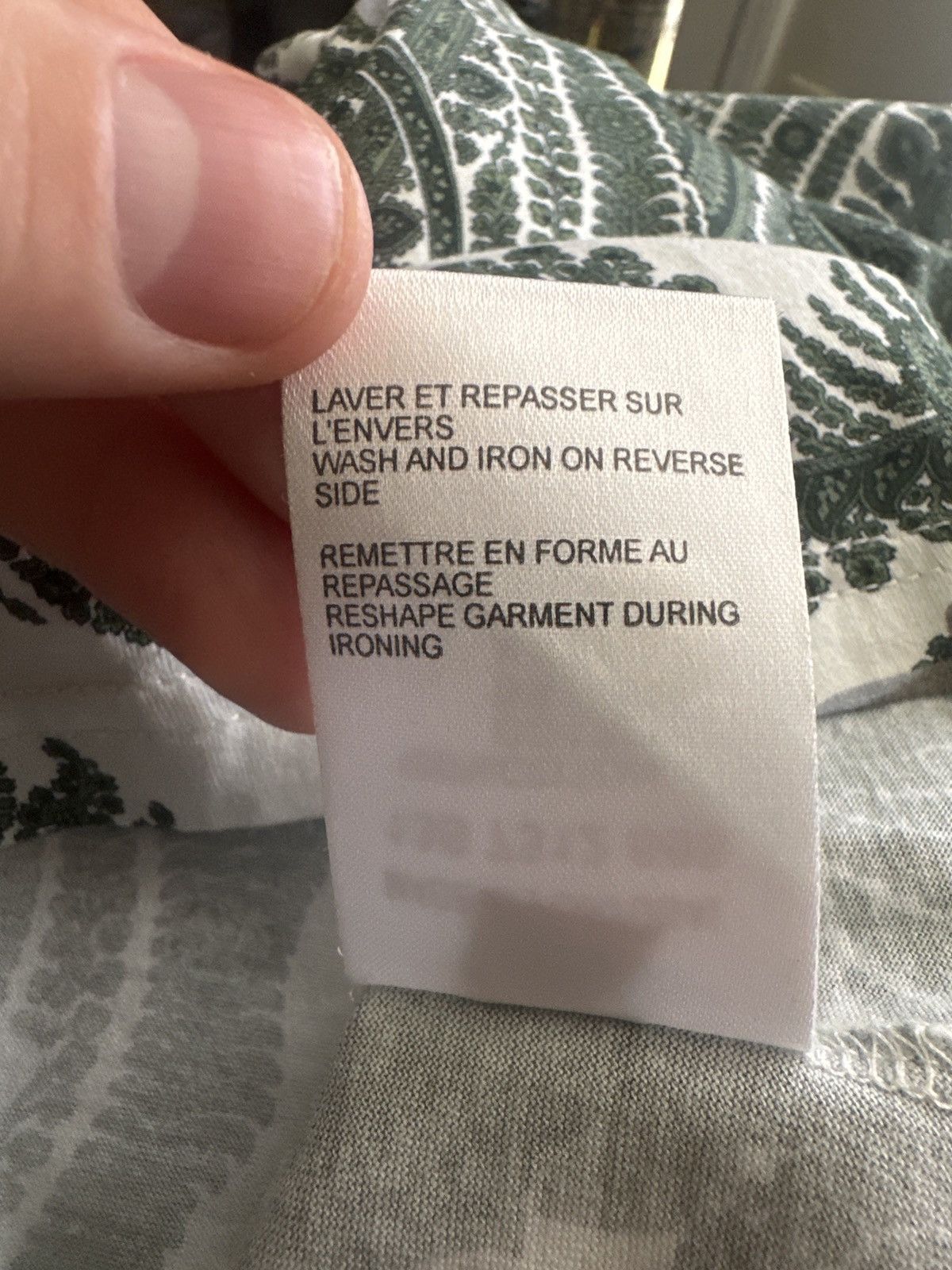 Givenchy Givenchy paisley green T shirt Size US XS / EU 42 / 0 - 6 Thumbnail