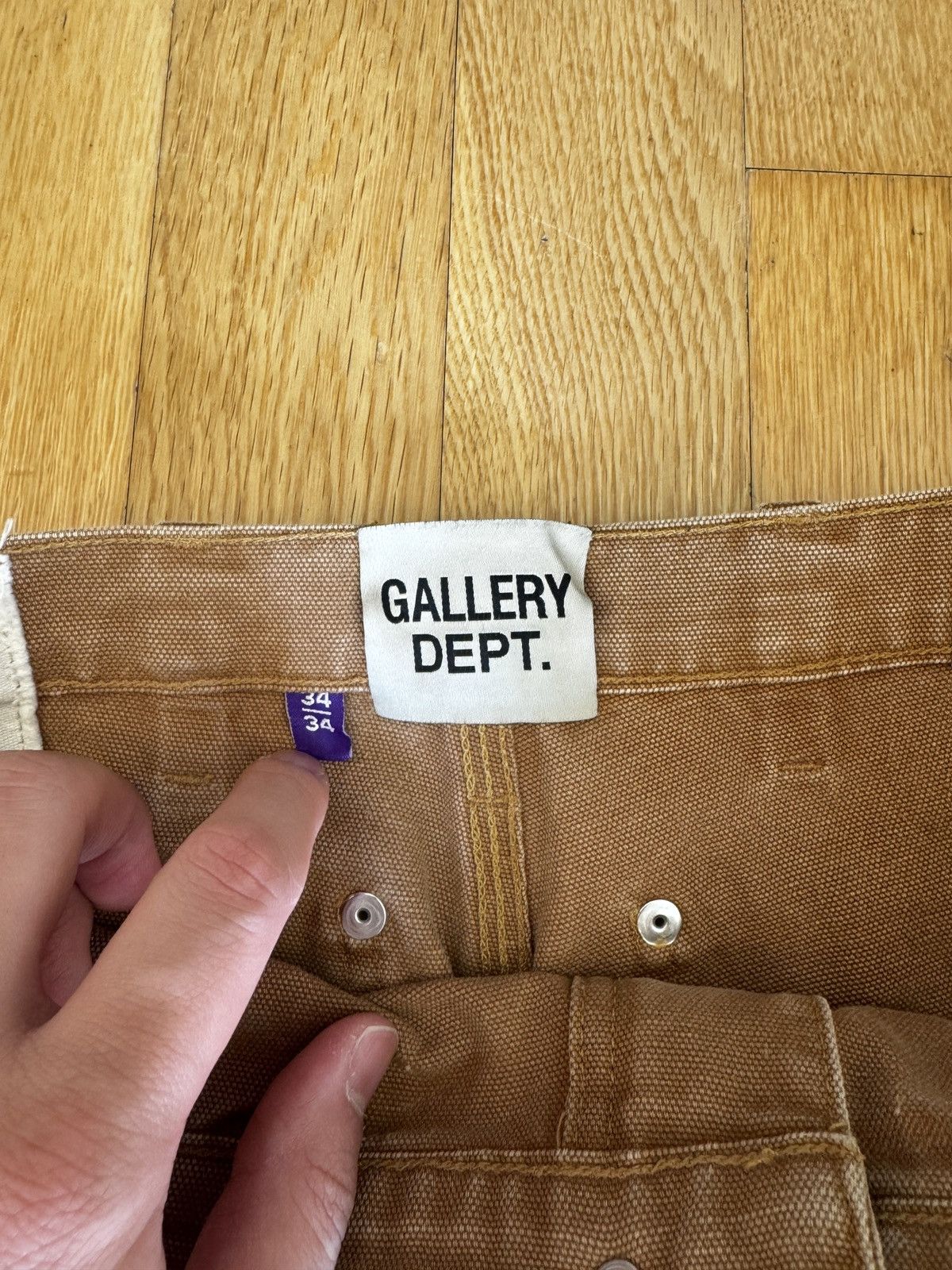 Gallery Dept. Gallery Dept Branko Carpenter Pants Tan 34/34 Size US 34 / EU 50 - 3 Thumbnail