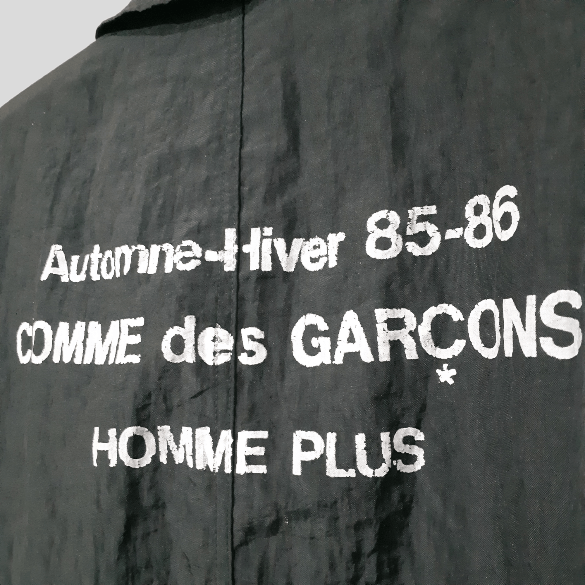 Comme des Garcons × Comme des Garcons Homme Plus Staff Coat Comme Des Garcons Homme Original AW 85 – 86 Size US S / EU 44-46 / 1 - 4 Thumbnail