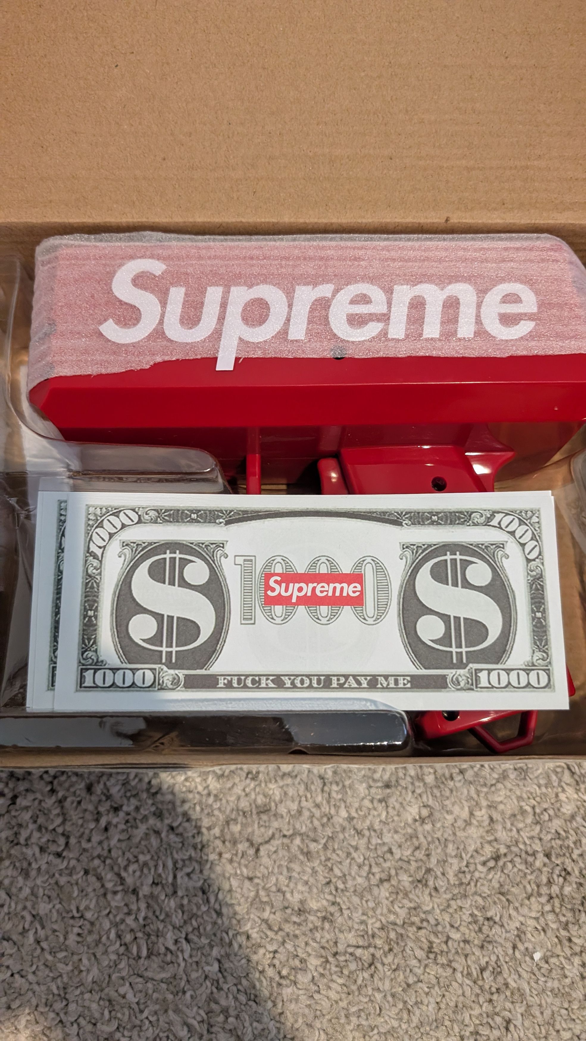 Supreme Supreme Cash Cannon (Money Gun) | Grailed